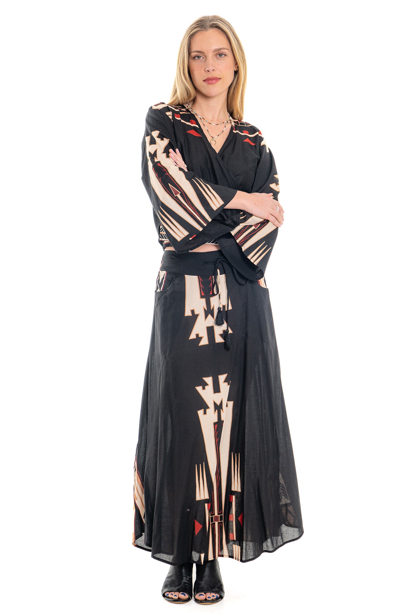 Cienna Designs Sheva A-Line Skirt - Black