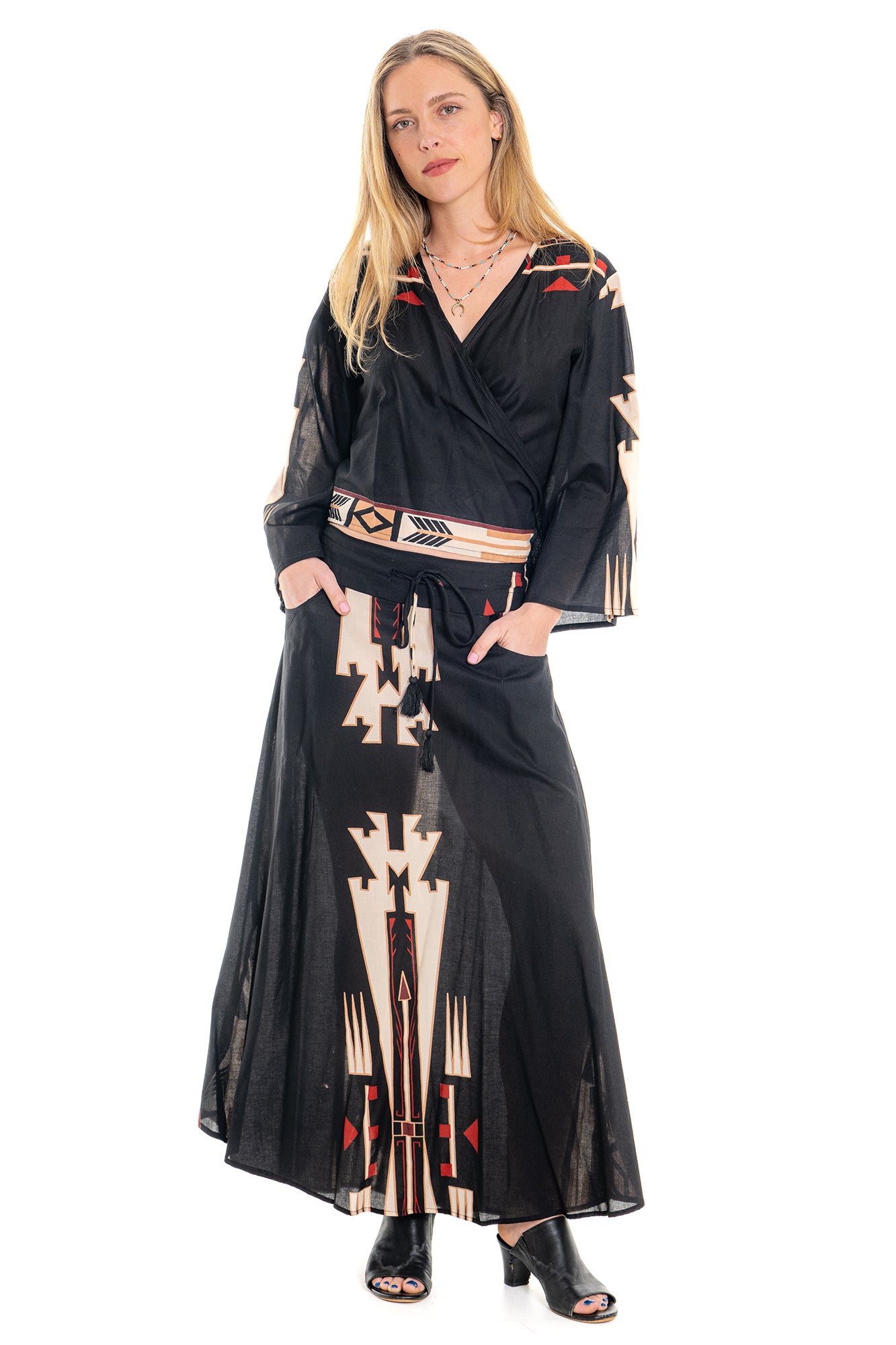 Cienna Designs Sheva A-Line Skirt - Black