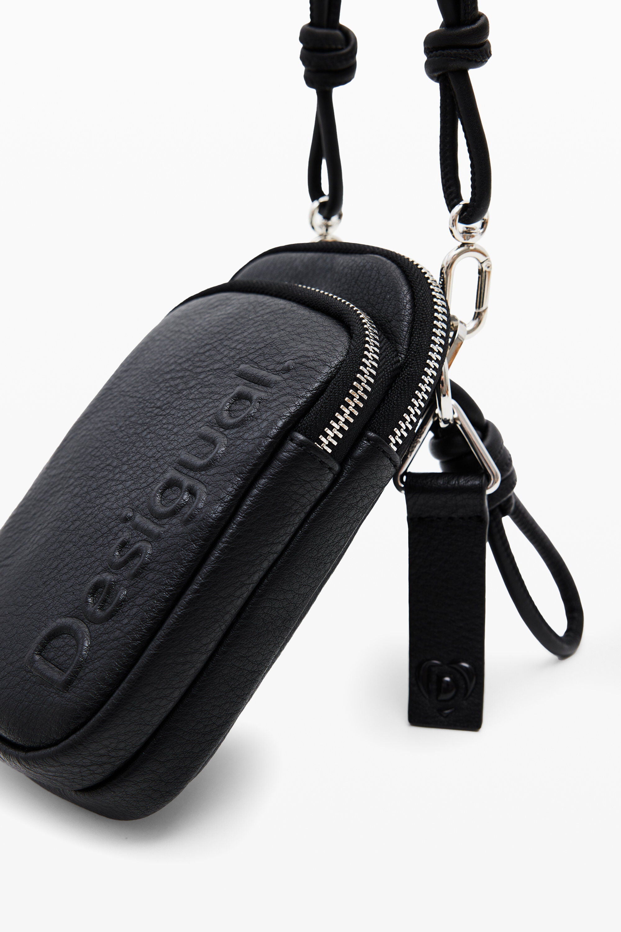 Desigual Half Logo Delphine Zip Pouch Bag - 2 Colours
