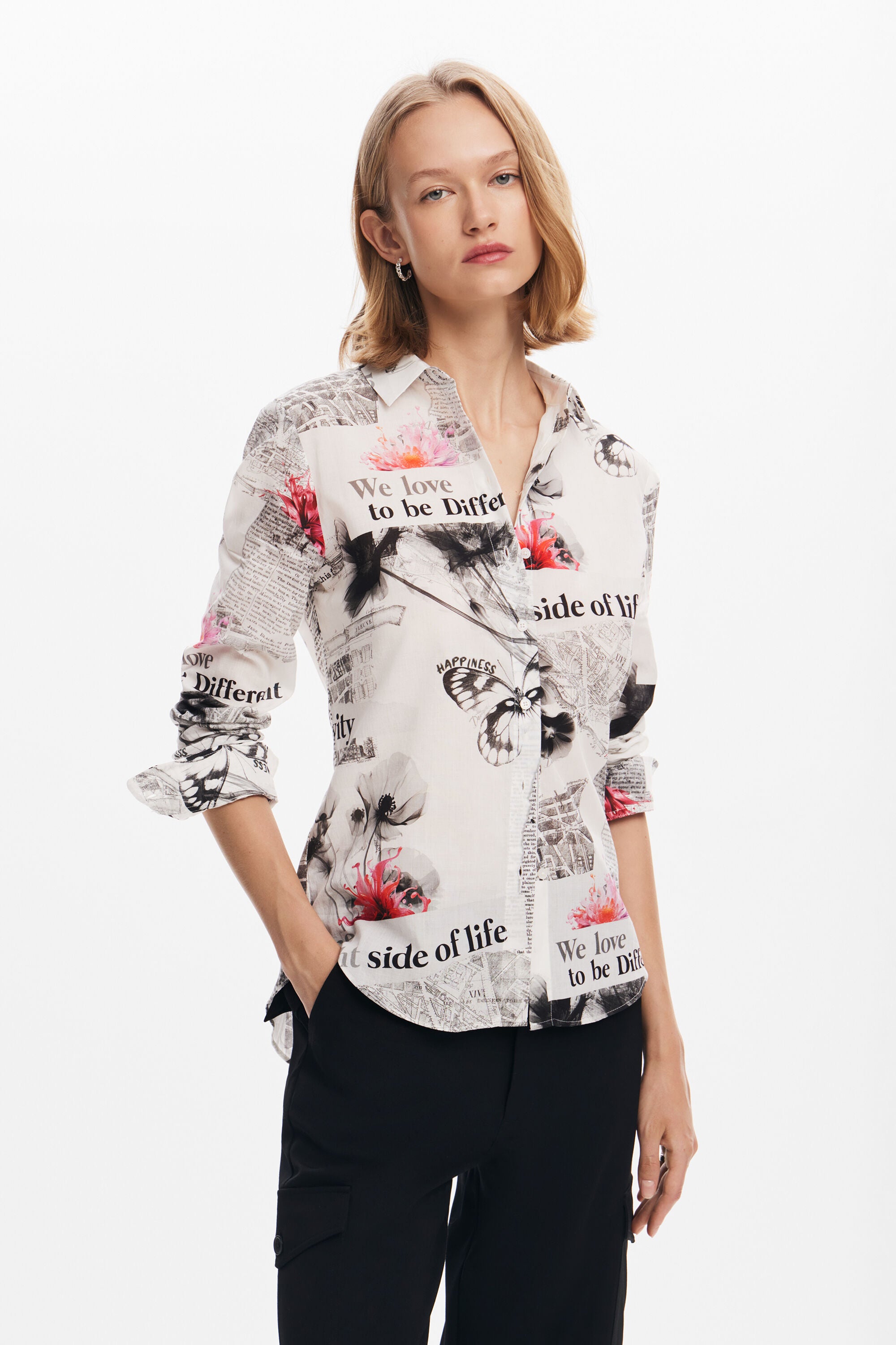 Desigual Lightweight Shirt - Print