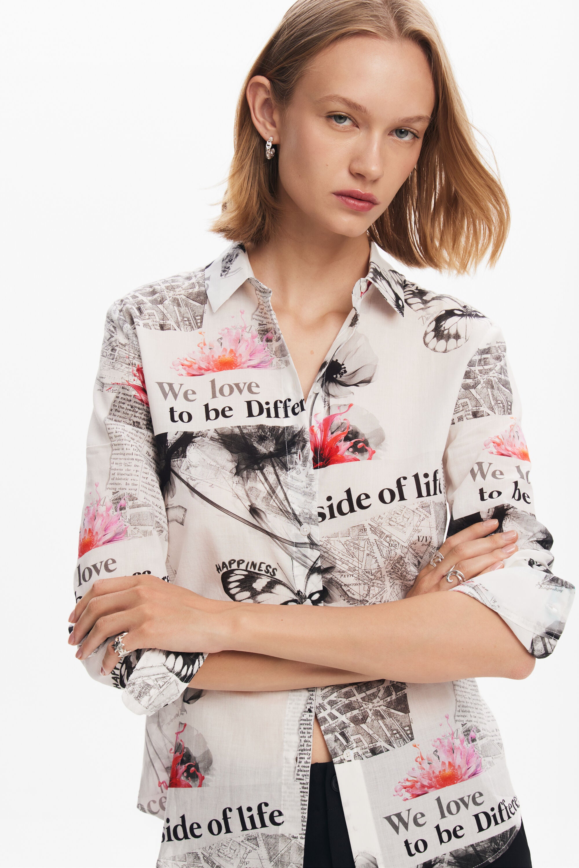 Desigual Lightweight Shirt - Print