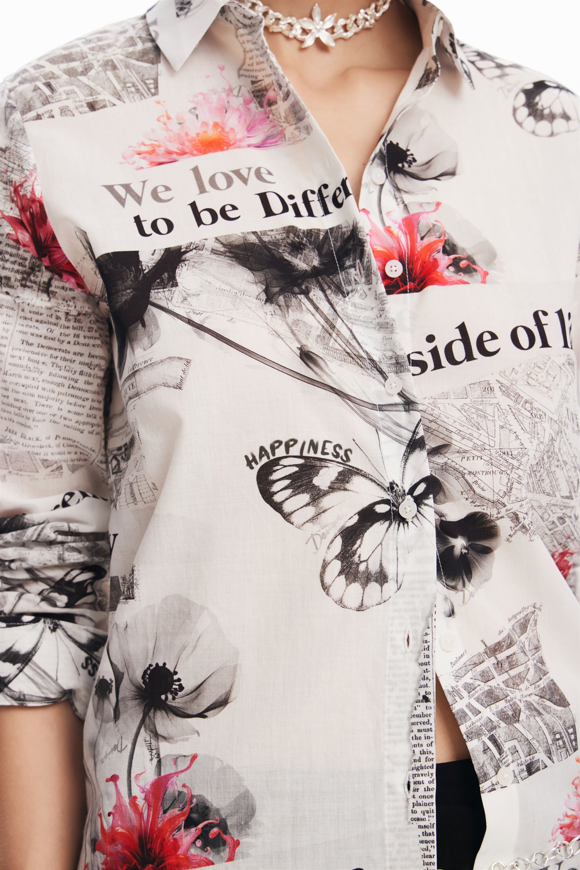 Desigual Lightweight Shirt - Print