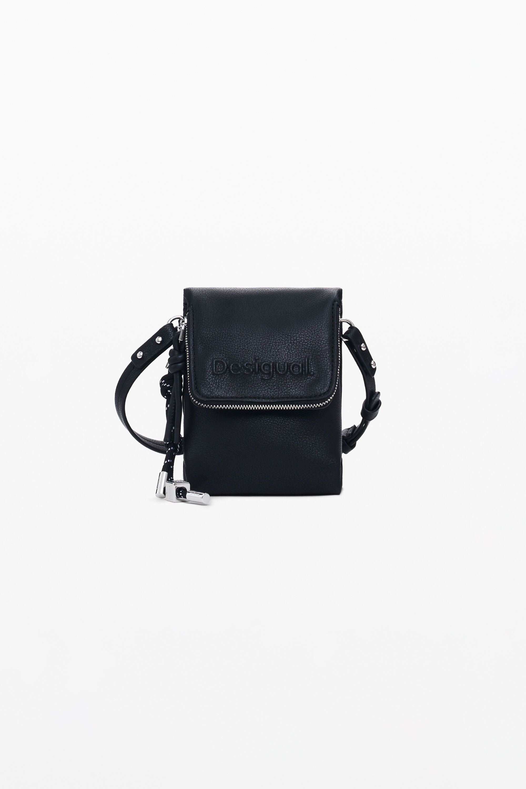 Desigual Multi Compartment Cross-Body Bag - Black