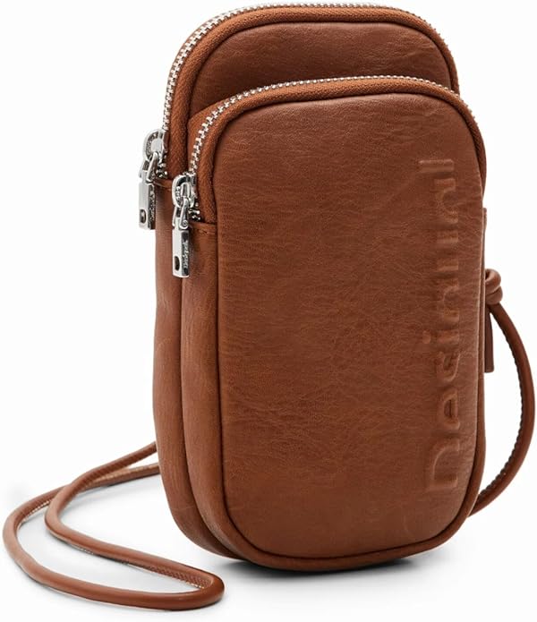 Desigual Half Logo Delphine Zip Pouch Bag - 2 Colours
