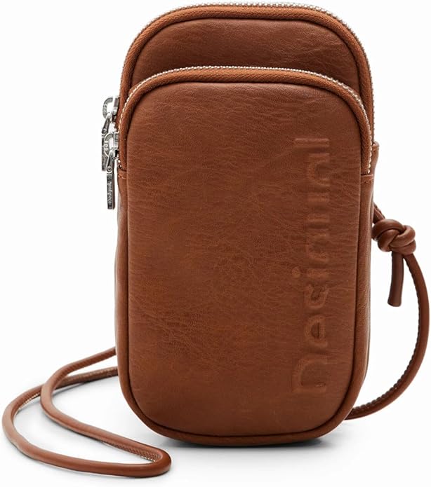 Desigual Half Logo Delphine Zip Pouch Bag - 2 Colours