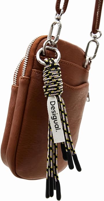 Desigual Half Logo Delphine Zip Pouch Bag - 2 Colours