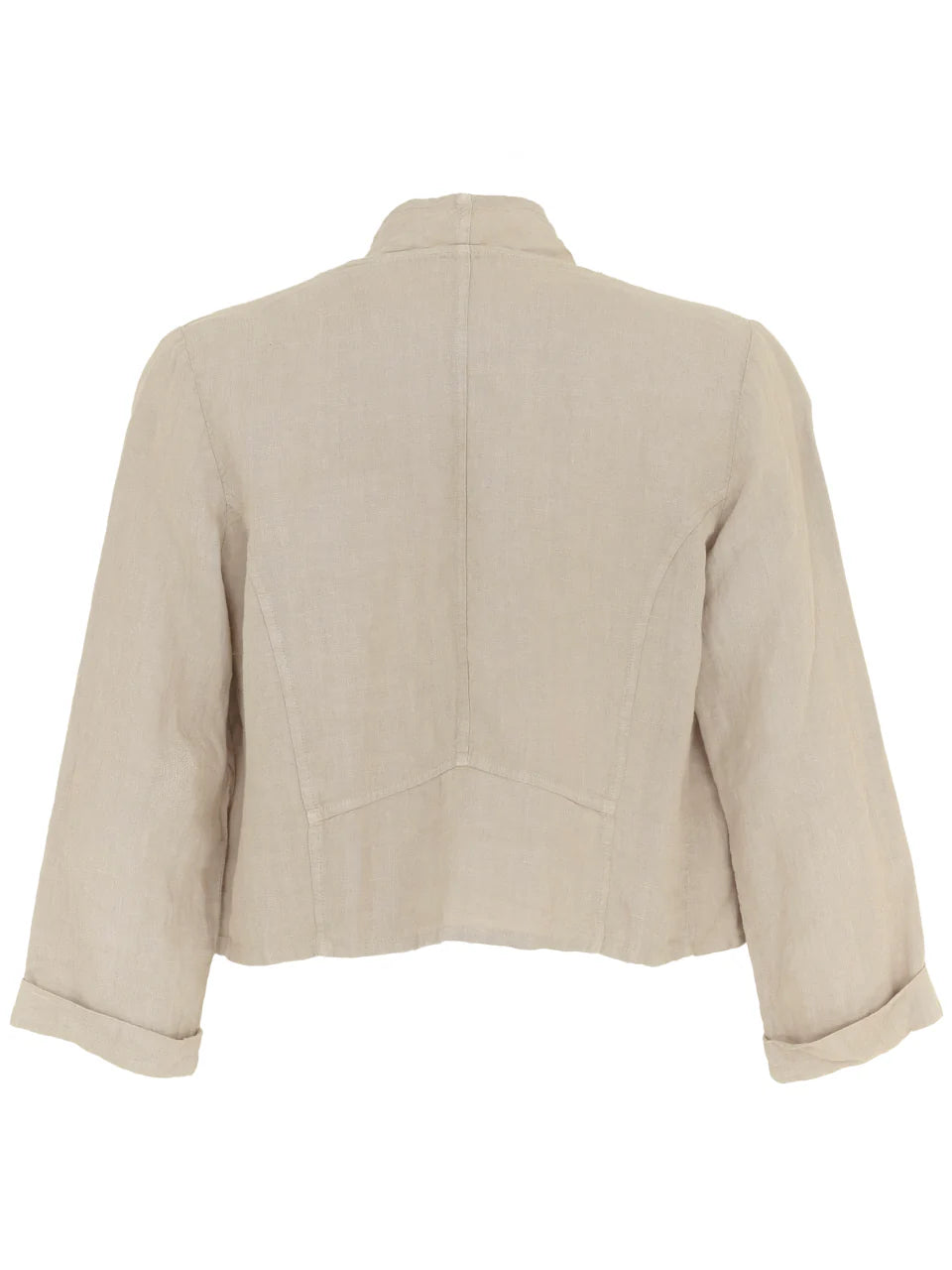 Dolcezza Crop Linen Jacket - Available in 2 Colours