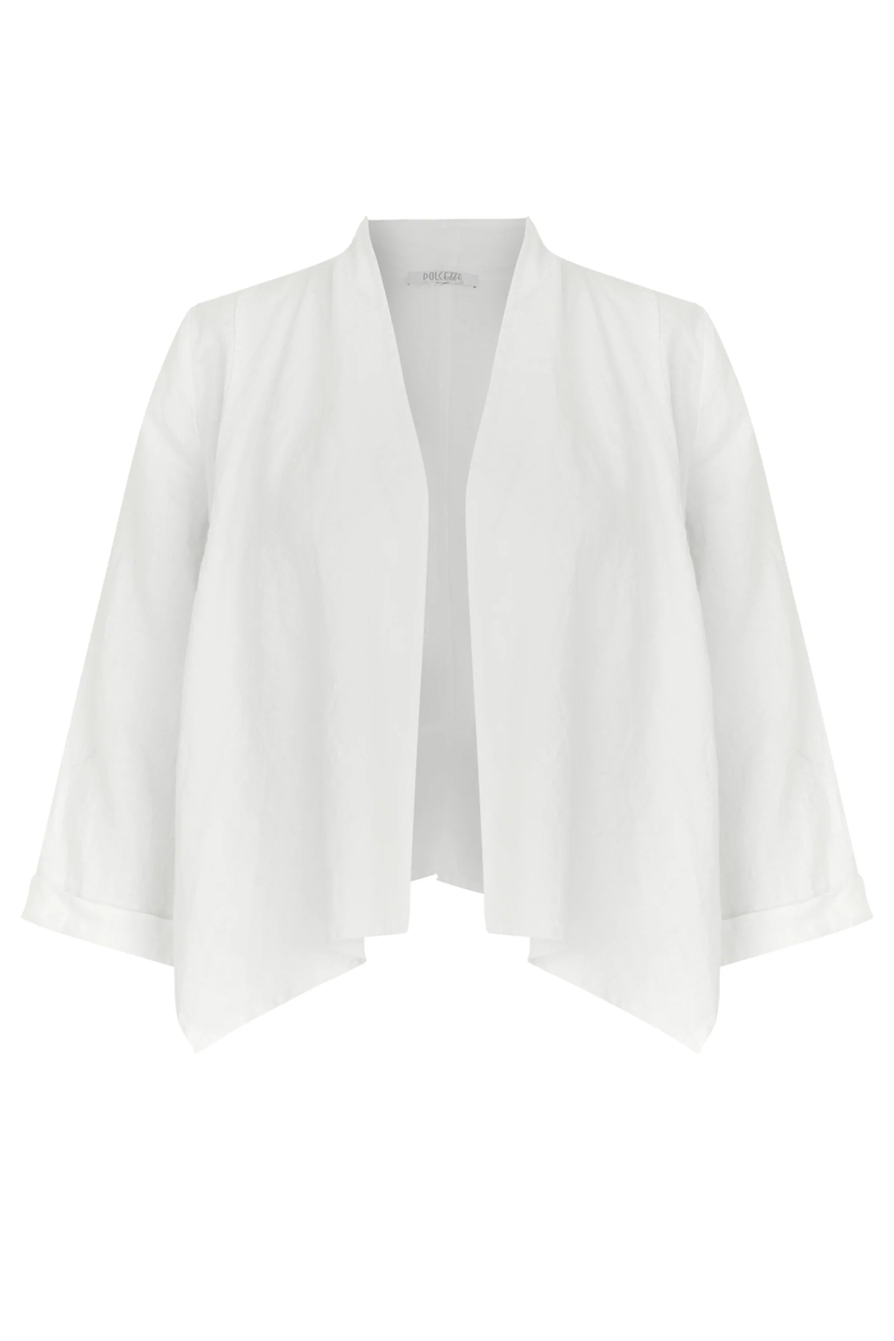 Dolcezza Crop Linen Jacket - Available in 2 Colours
