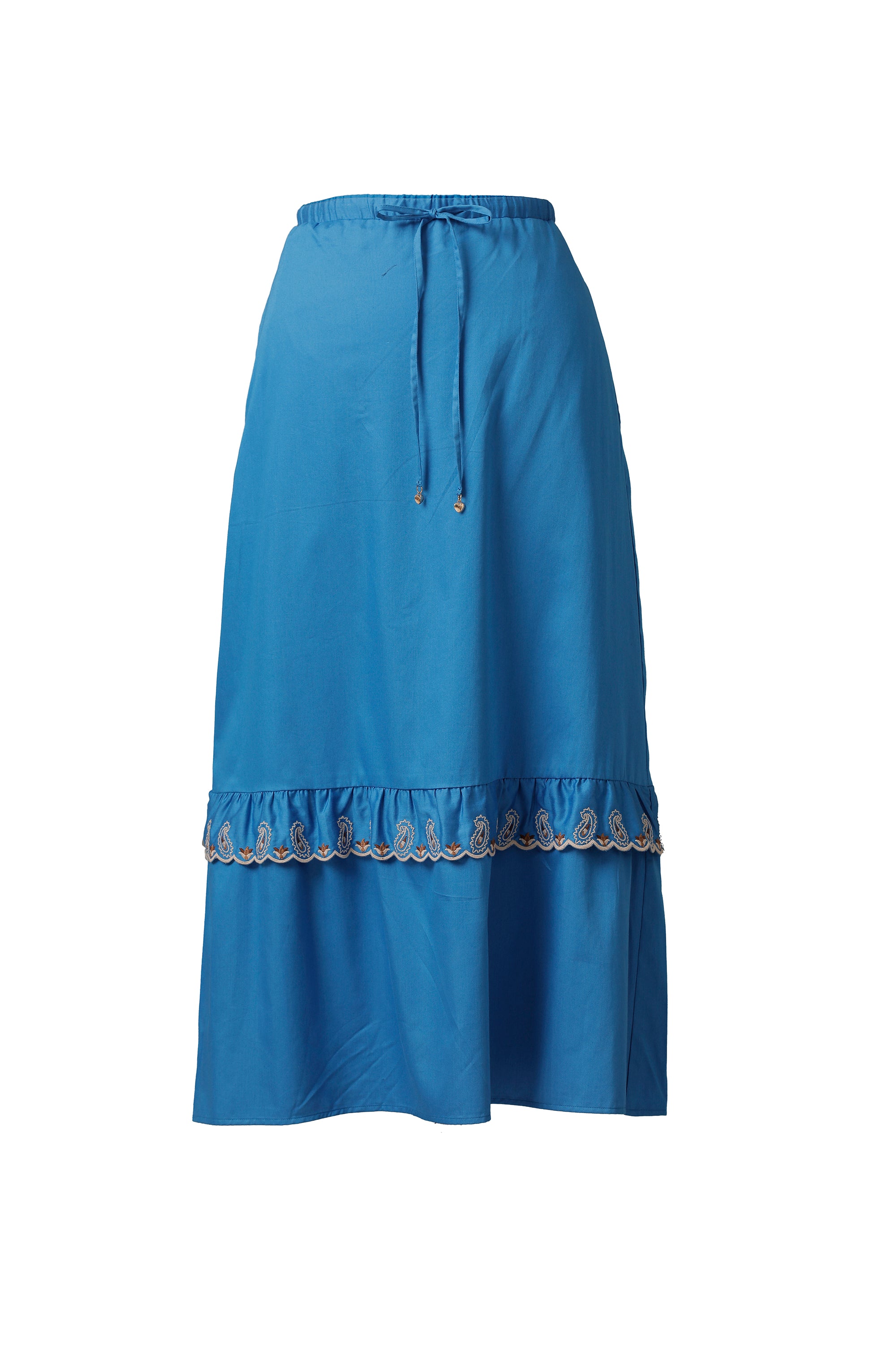 Emily Lovelock Margaret Skirt - Directoire Blue