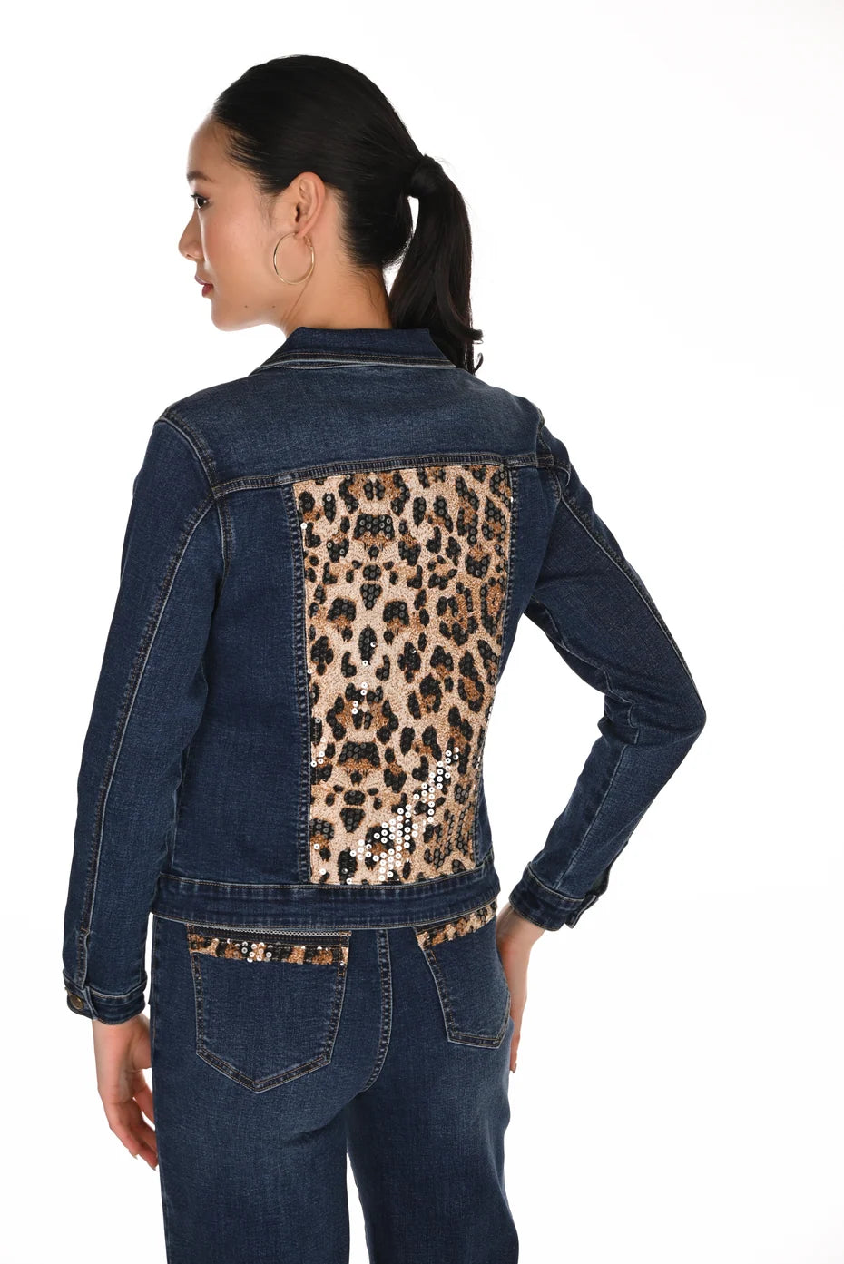 Frank Lyman Denim Jacket - Dark Denim