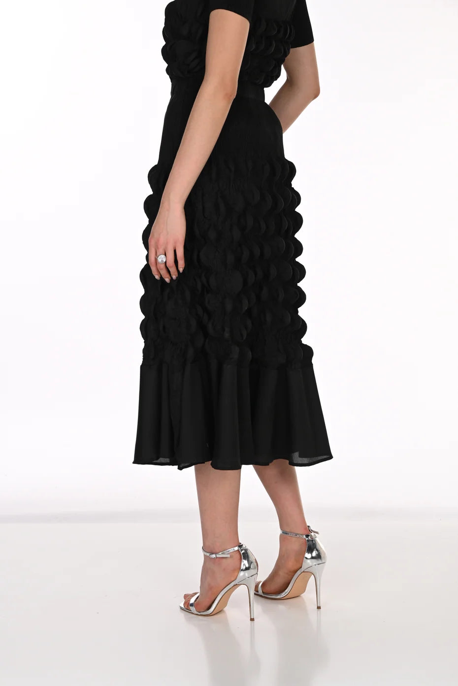 Frank Lyman Bubble Skirt - Black