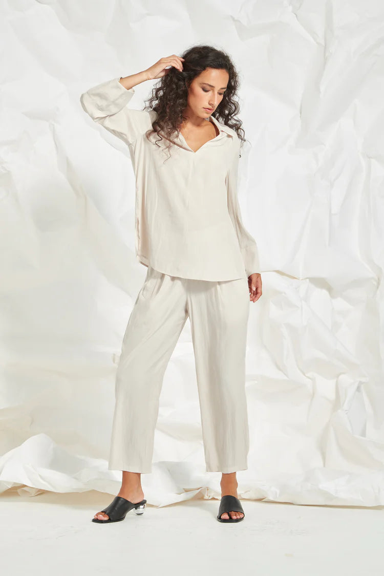 Glide - By Verge Corinna Blouse - Champagne