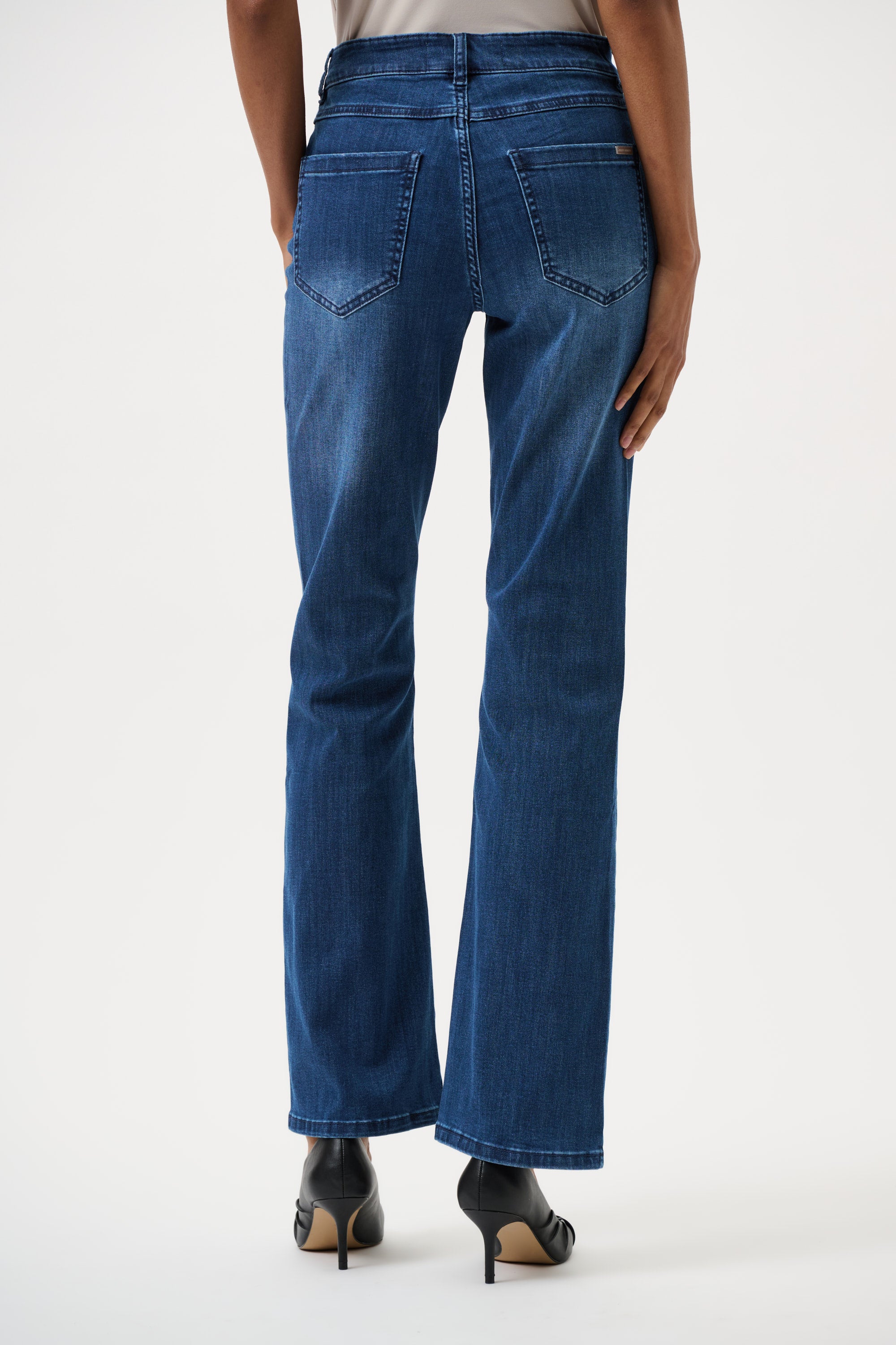 Joseph Ribkoff Brook Classic Bootcut Stretch Jeans 251967 - Denim Medium Blue