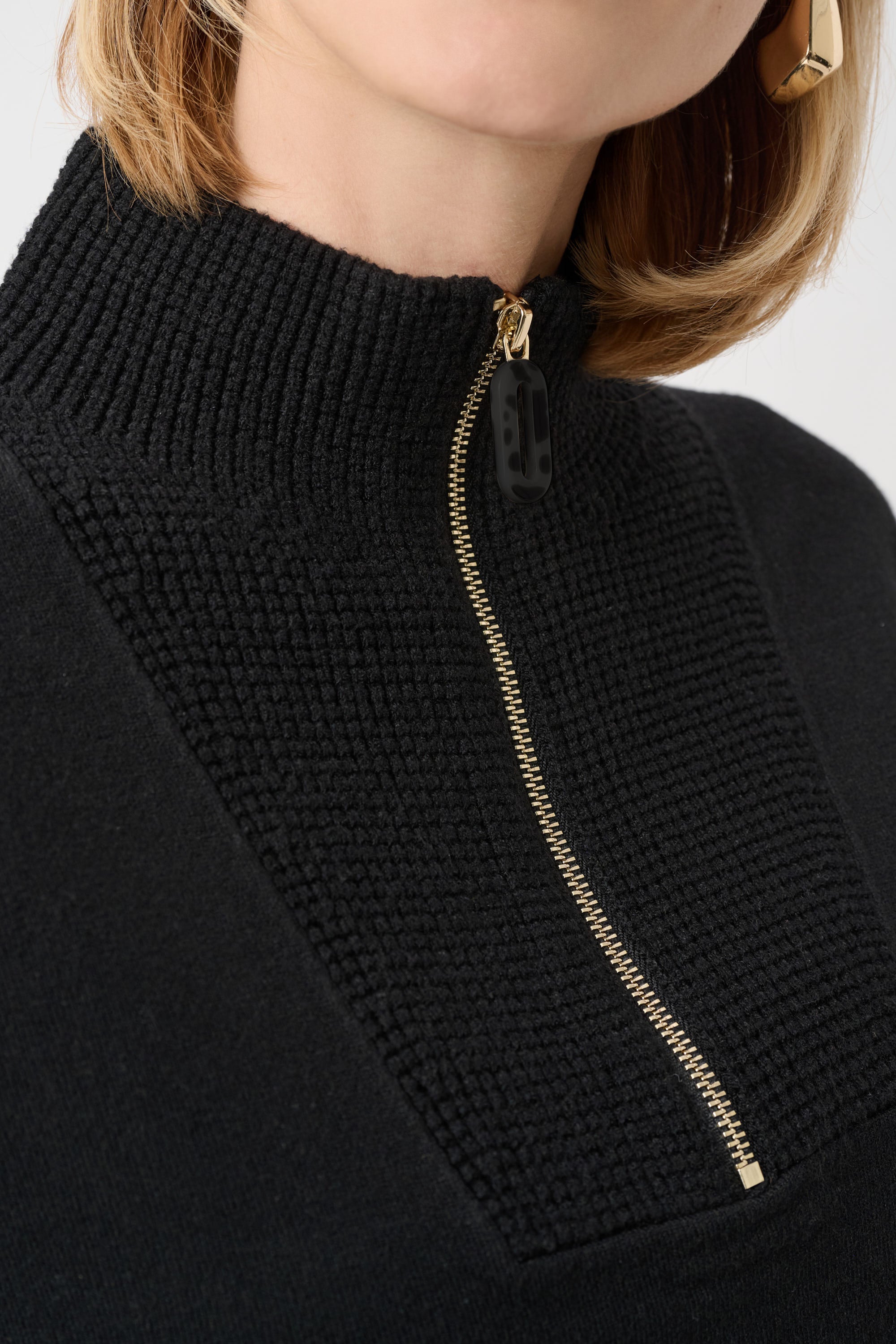Joseph Ribkoff Funnel Neck Sweater 263937 - Black
