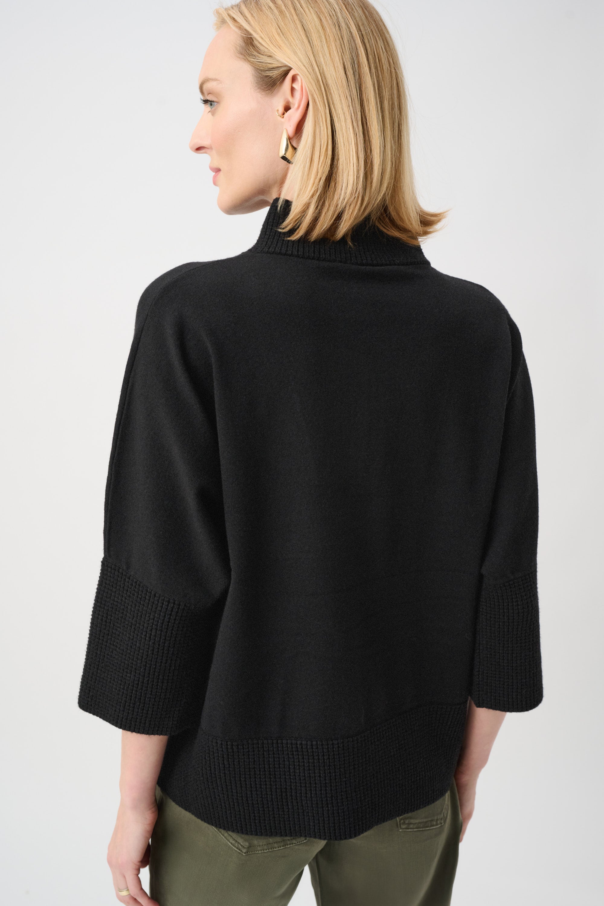 Joseph Ribkoff Funnel Neck Sweater 263937 - Black