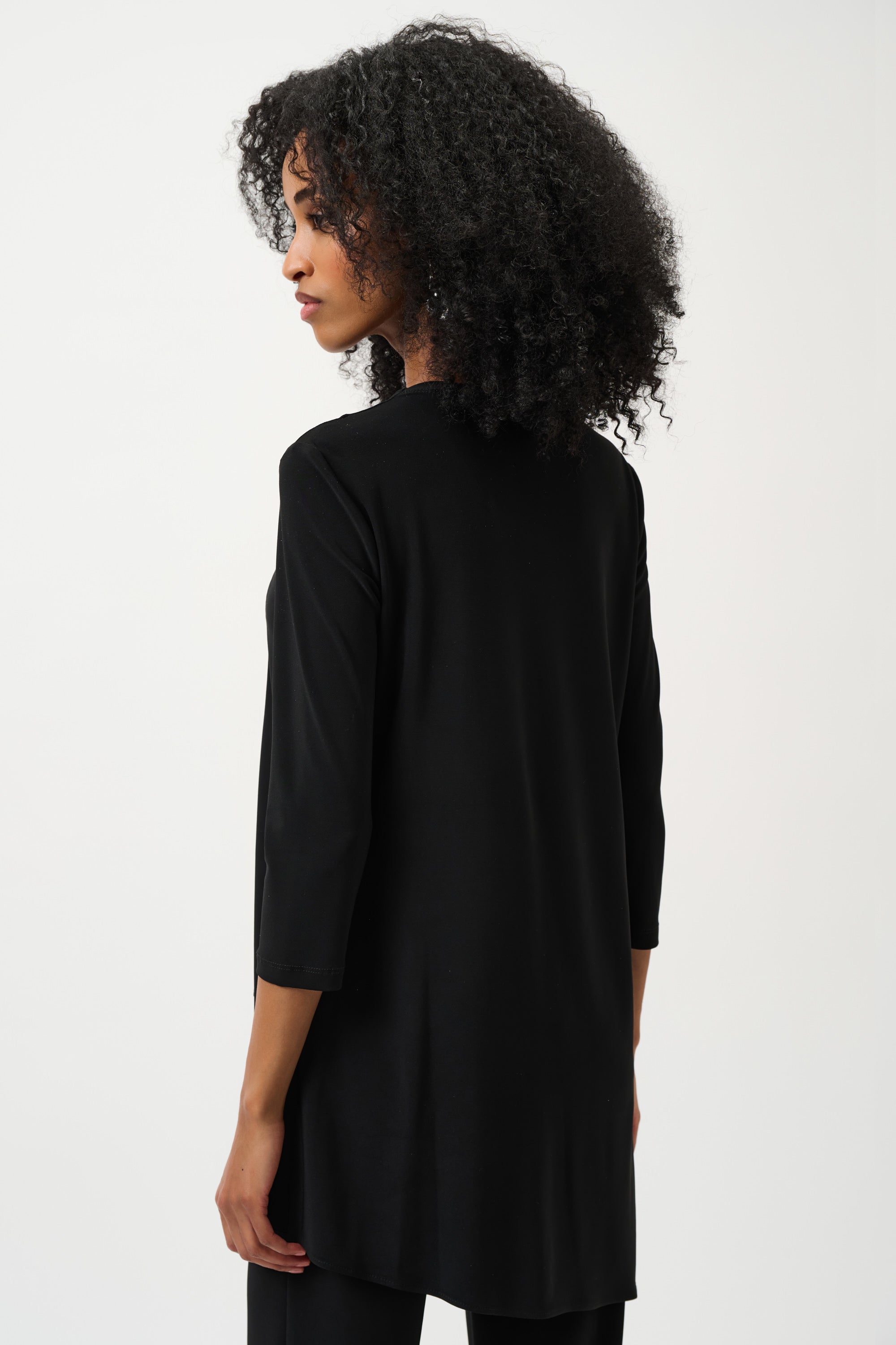 Joseph Ribkoff Classic Assymetric Tunic 161066 - Black