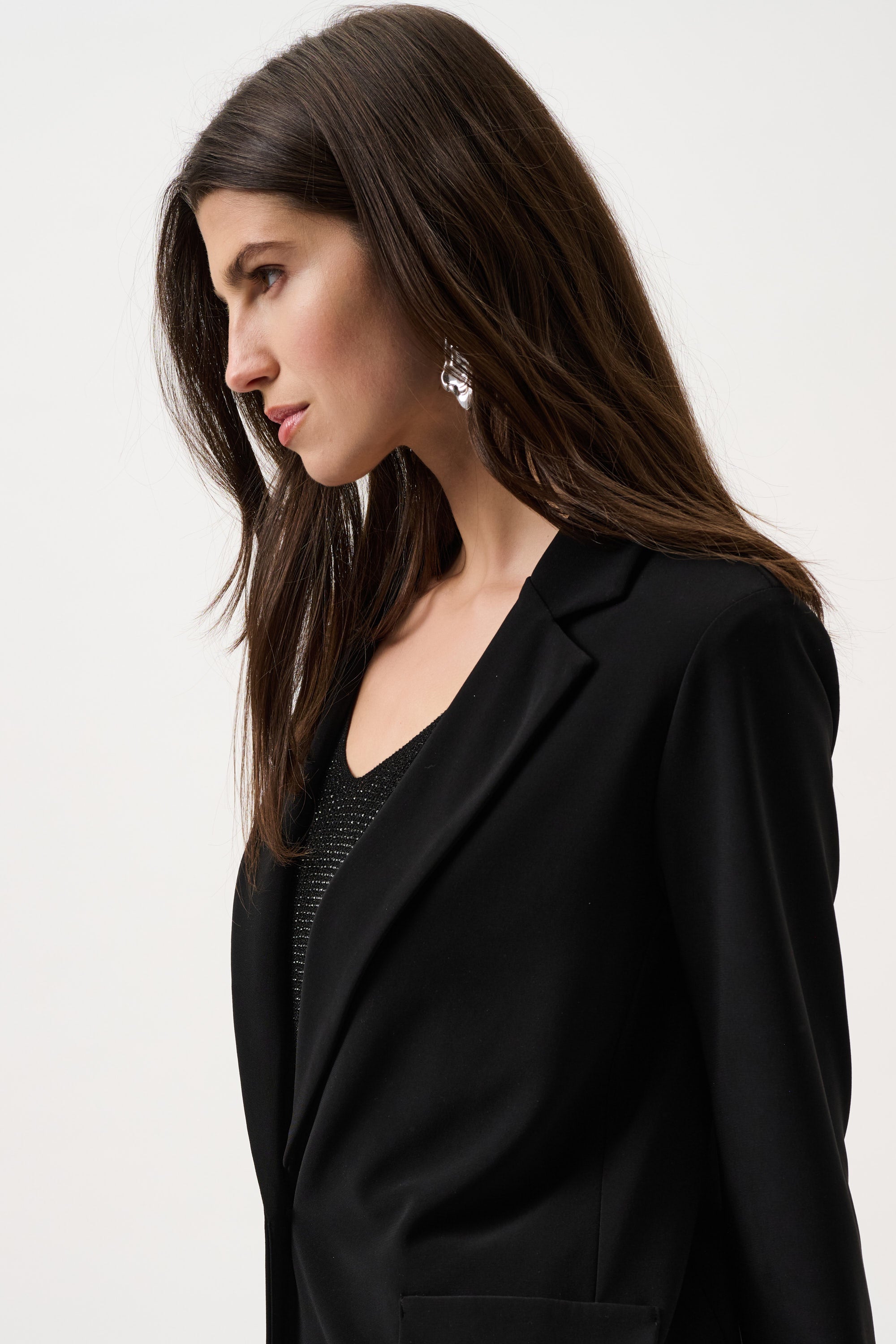 Joseph Ribkoff Straight Blazer Essential Black - 231064