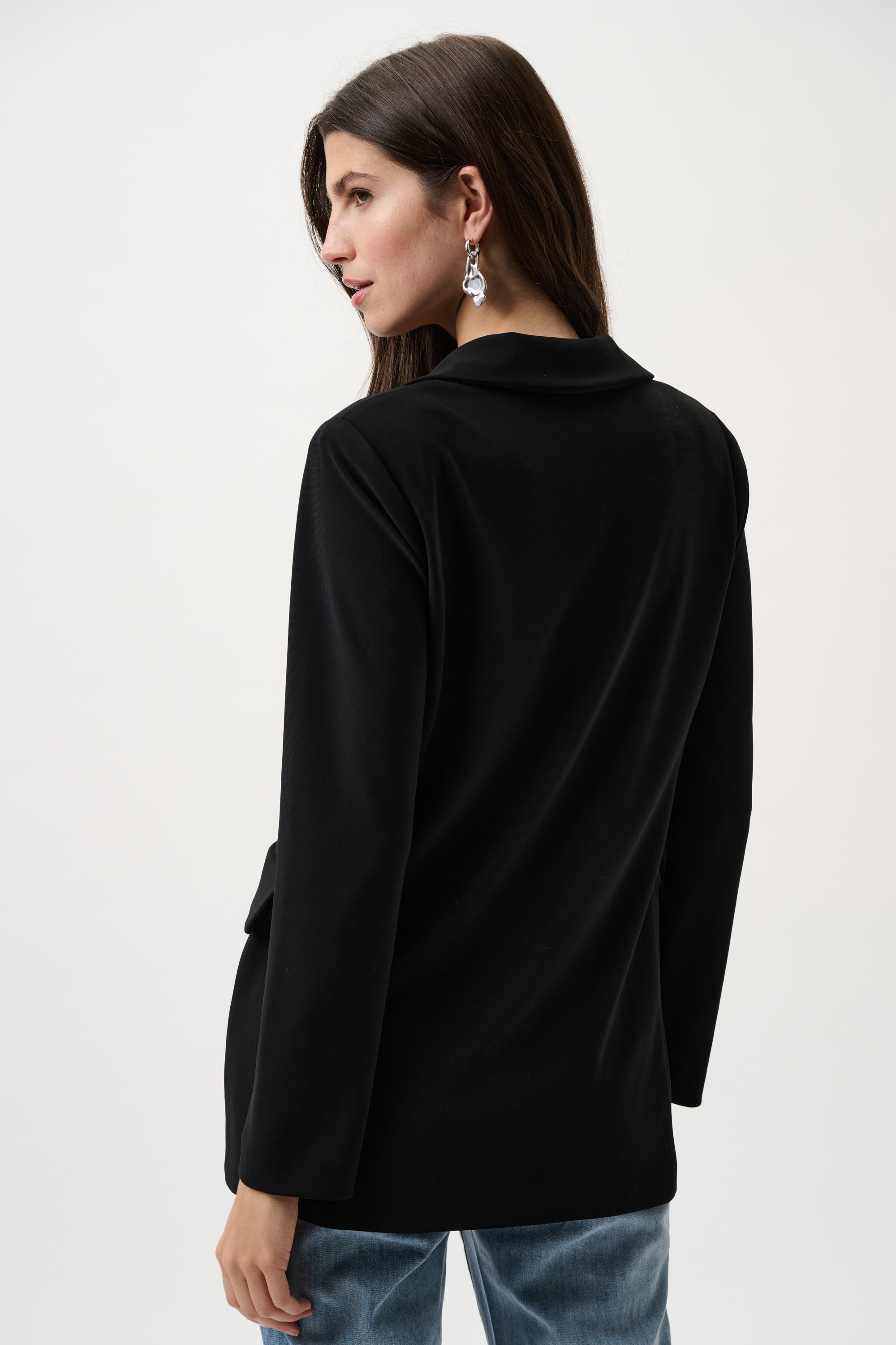 Joseph Ribkoff Straight Blazer Essential Black - 231064