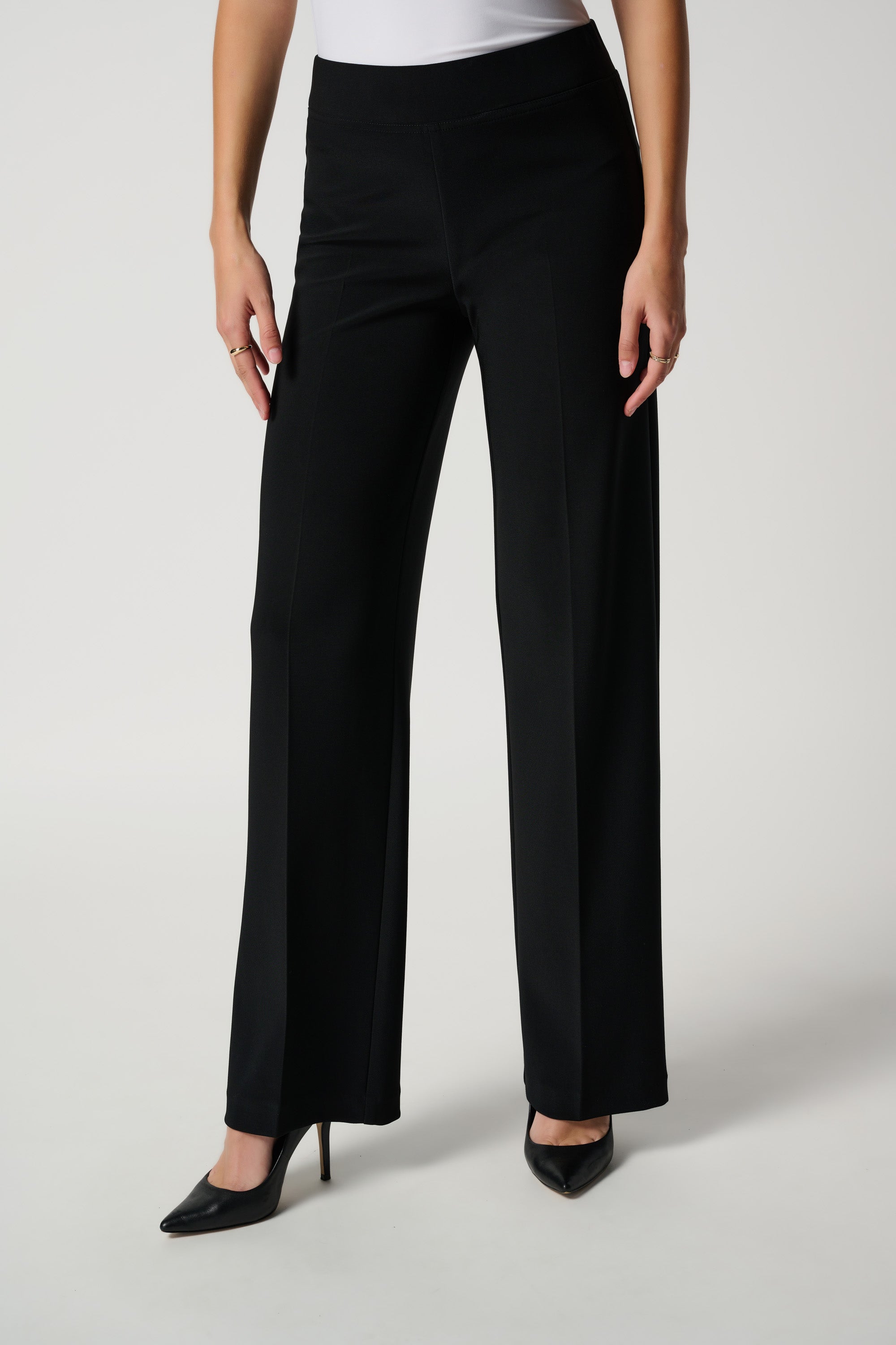 Joseph Ribkoff Essential Classic Wide Leg Pant 153088 - Black