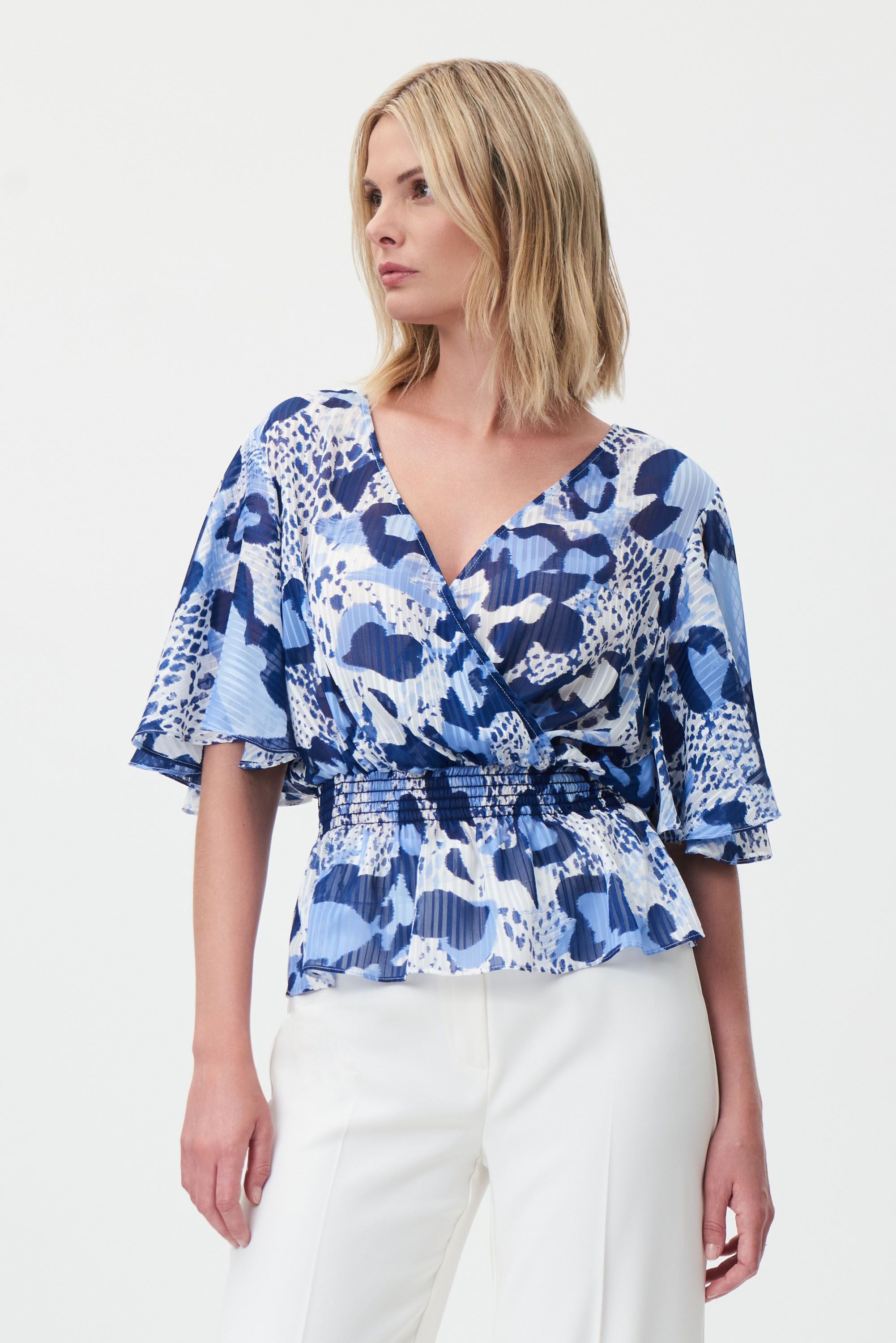 Joseph Ribkoff Crossover Top - 232244