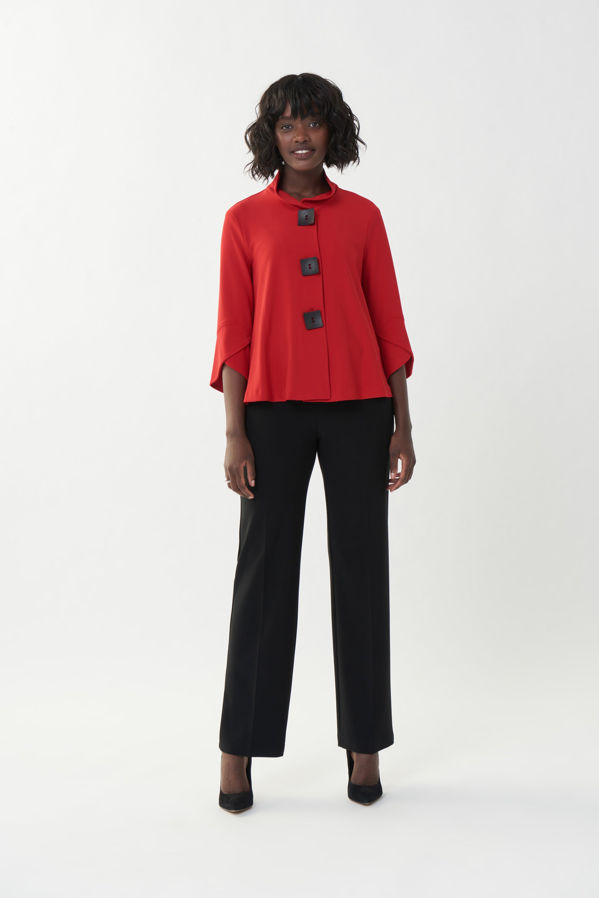 Joseph Ribkoff Essential Classic Wide Leg Pant 153088 - Black