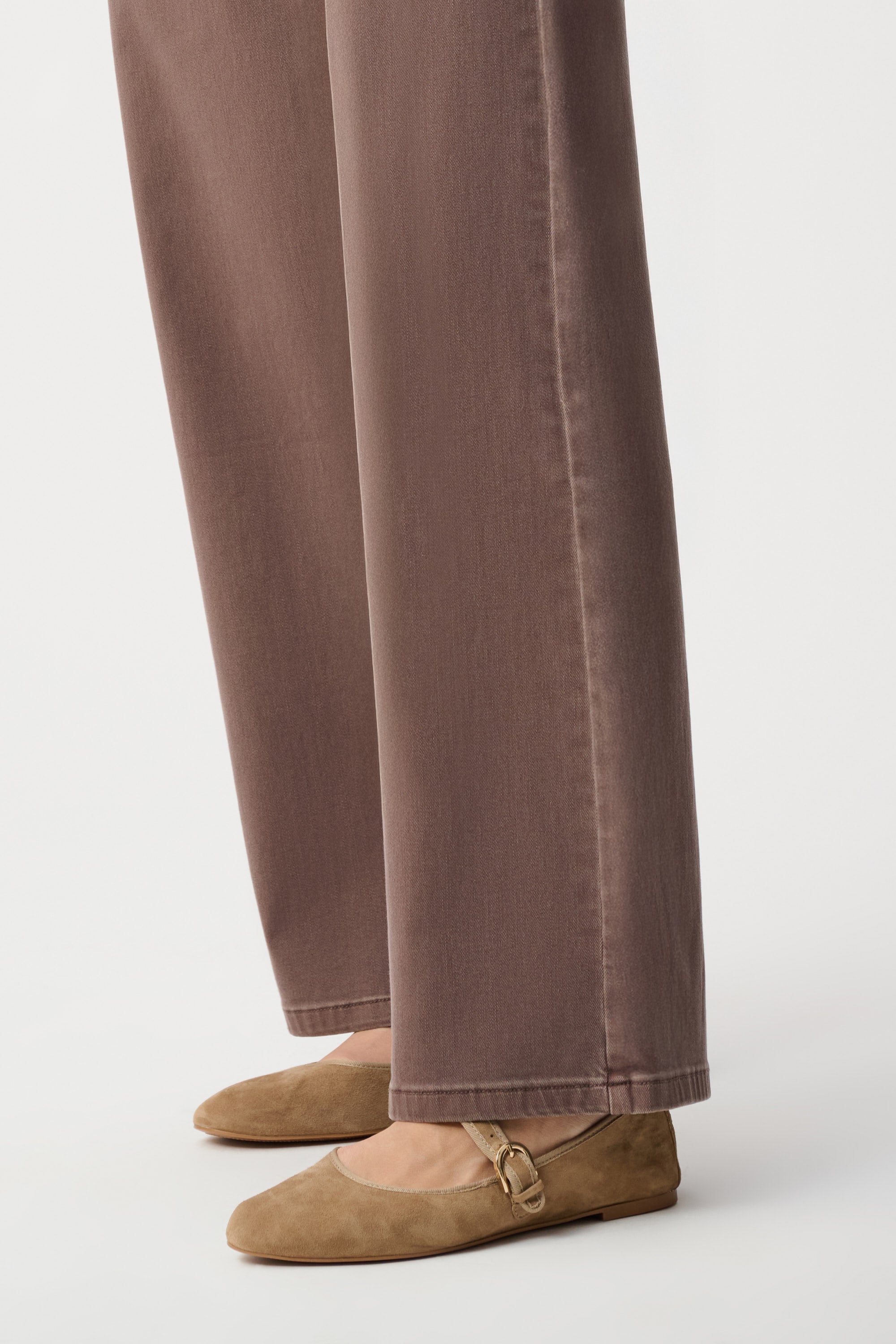 Joseph Ribkoff Goldie Classic Wide Leg Stretch Jeans 251968 - Mink