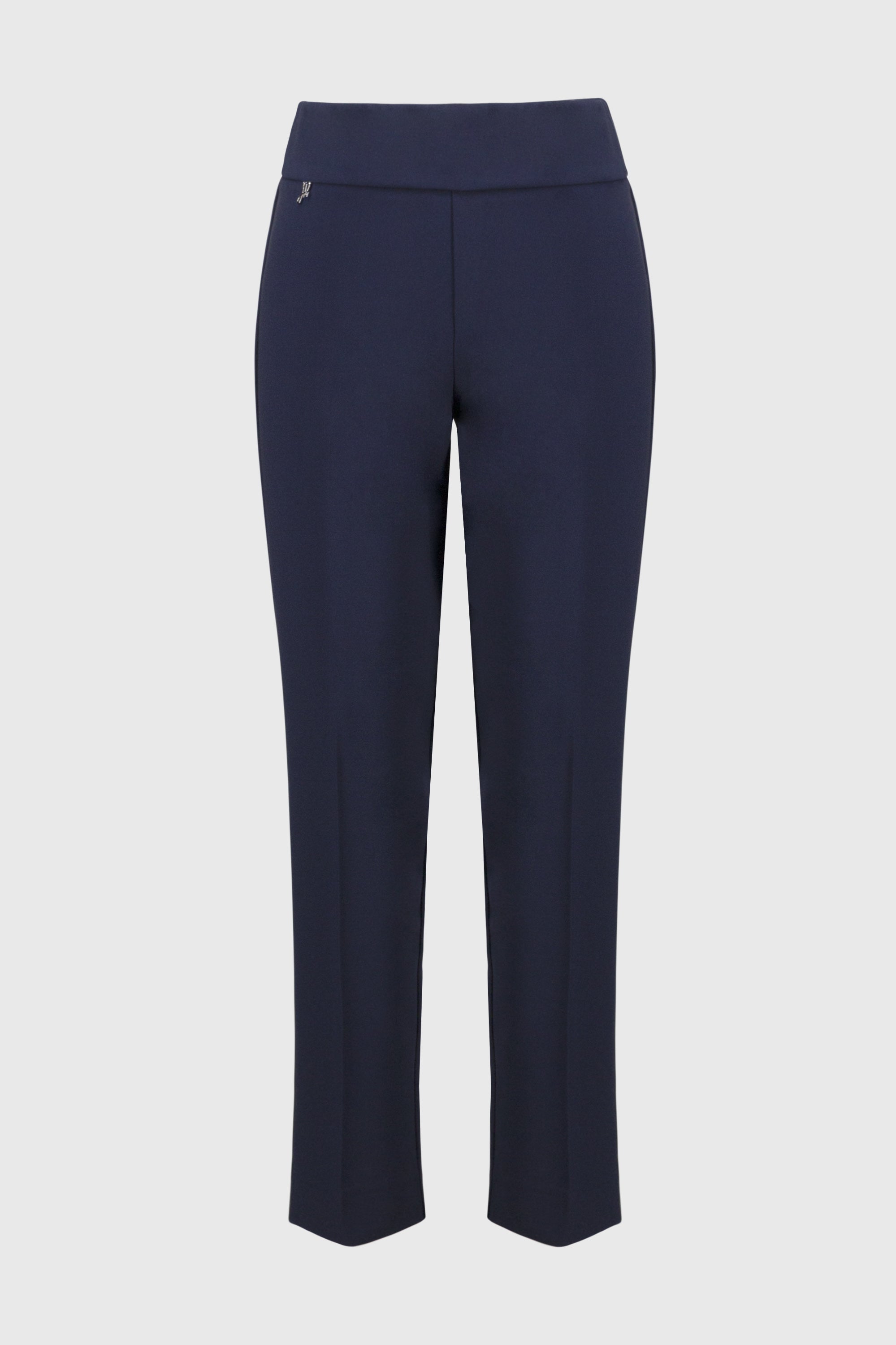 Joseph Ribkoff Lux Twill Slim Fit Pull-On Pants 241231 - Midnight Blue