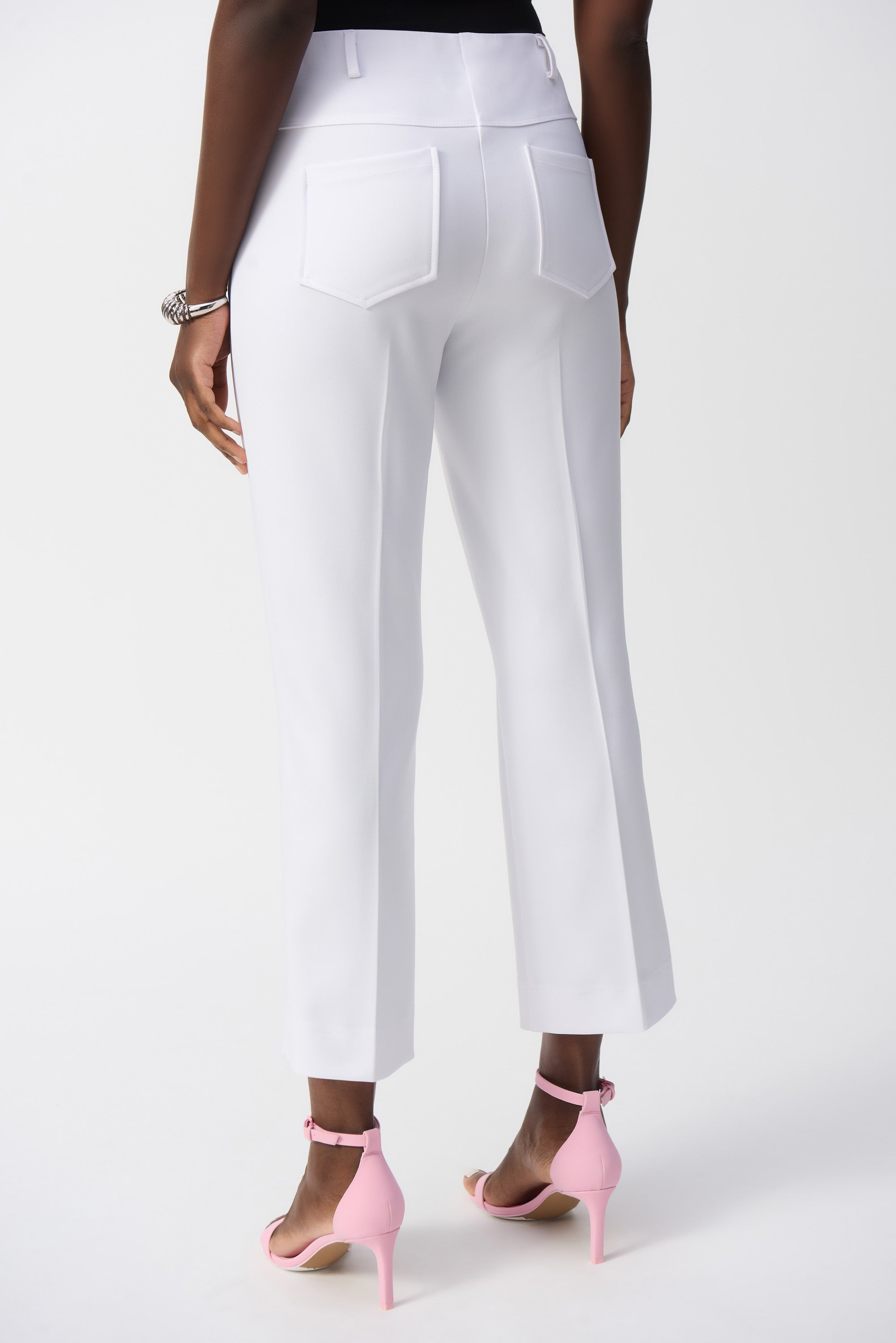 Joseph Ribkoff Straight Pull-On Pants 251067 - Off White