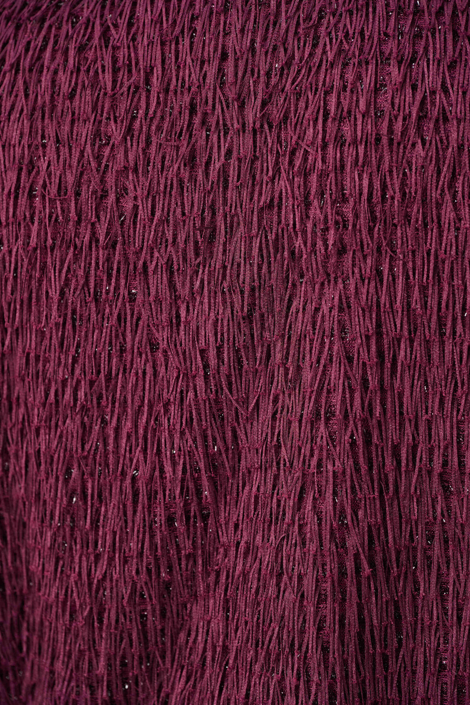 Joseph Ribkoff Novelty Fringe Top 264208 - Elderberry