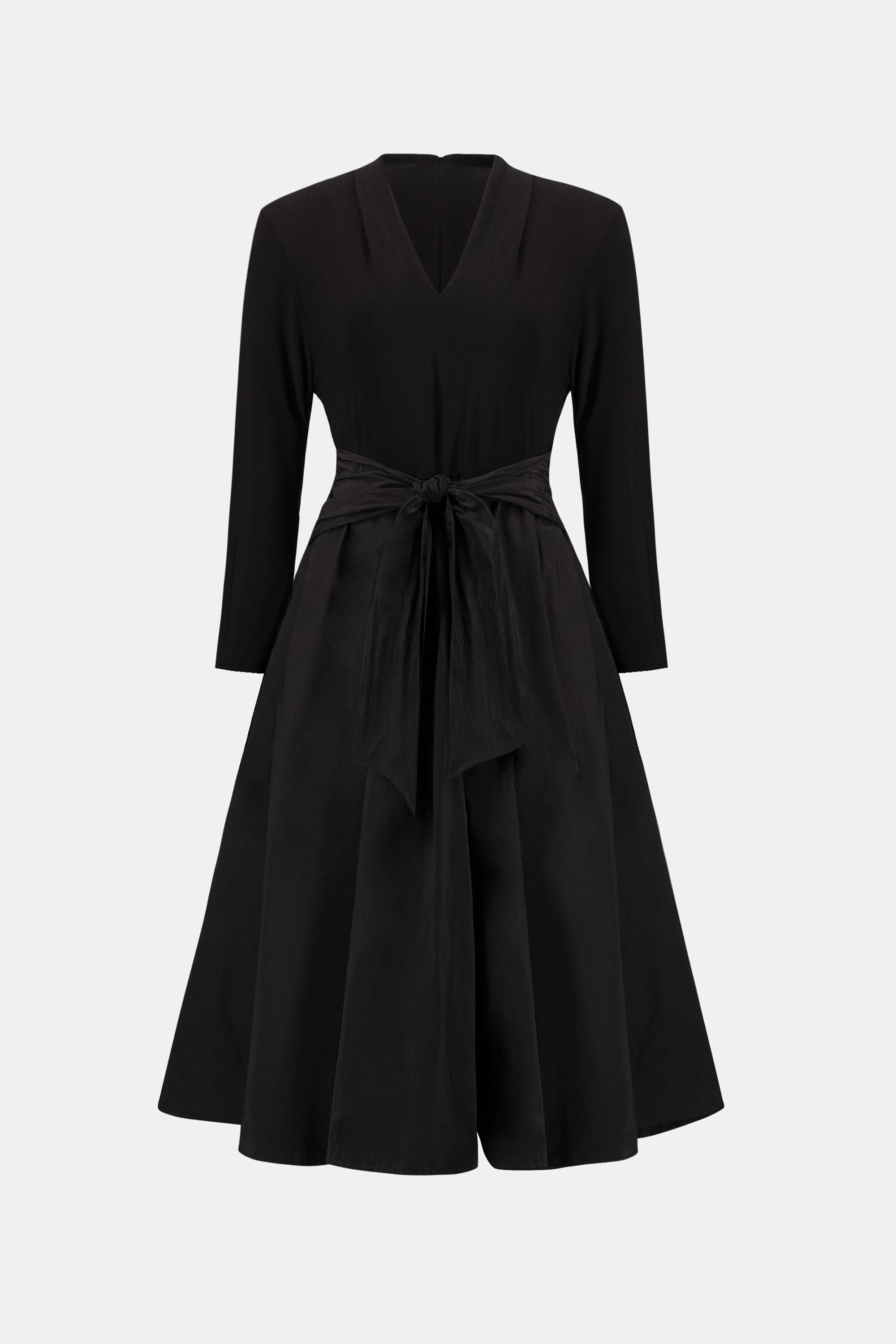 Joseph Ribkoff Memory Fit & Flare Dress 263145 - Black