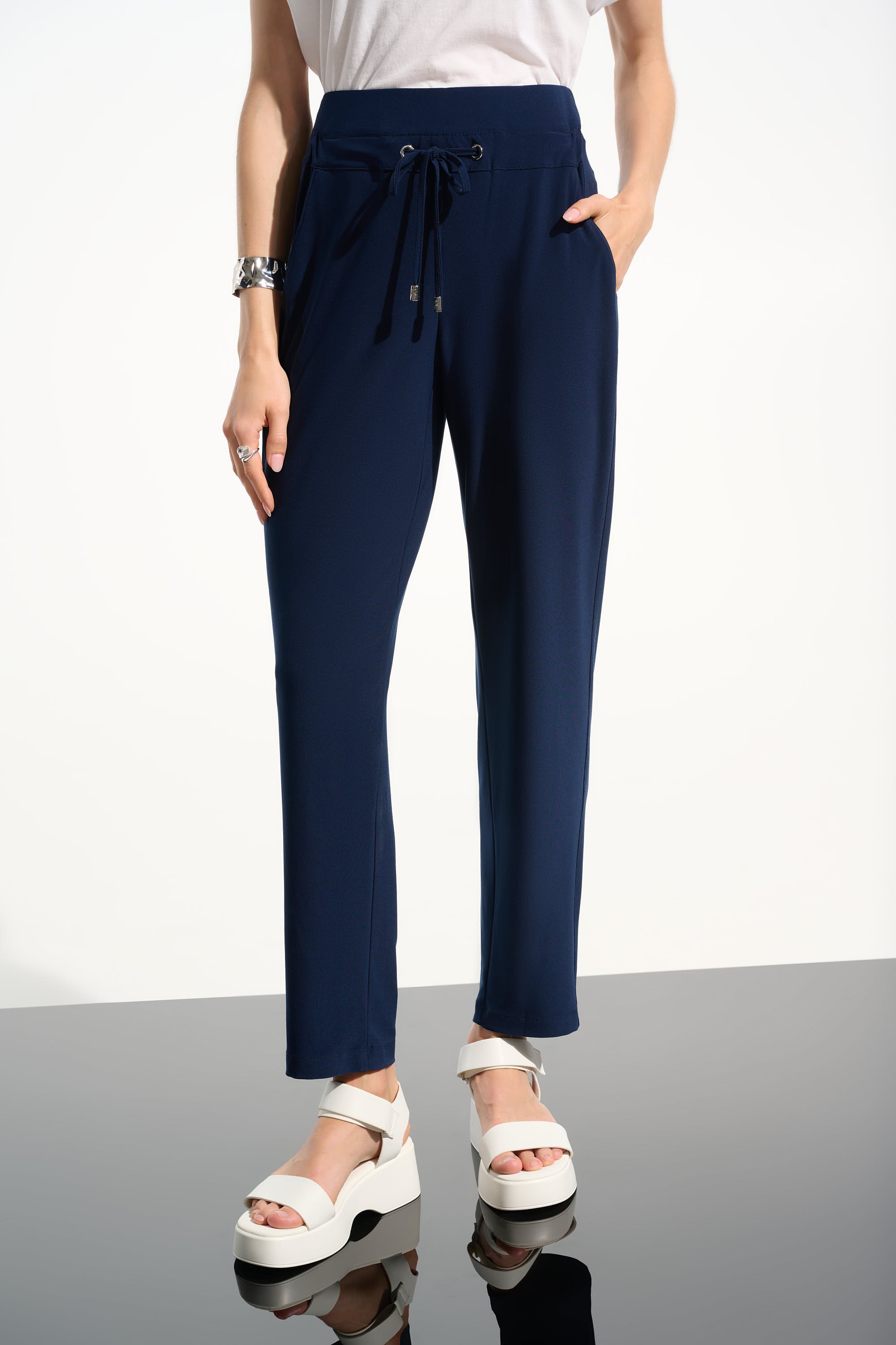 Joseph Ribkoff Pull-On Jogger Pants 261626 - Indigo