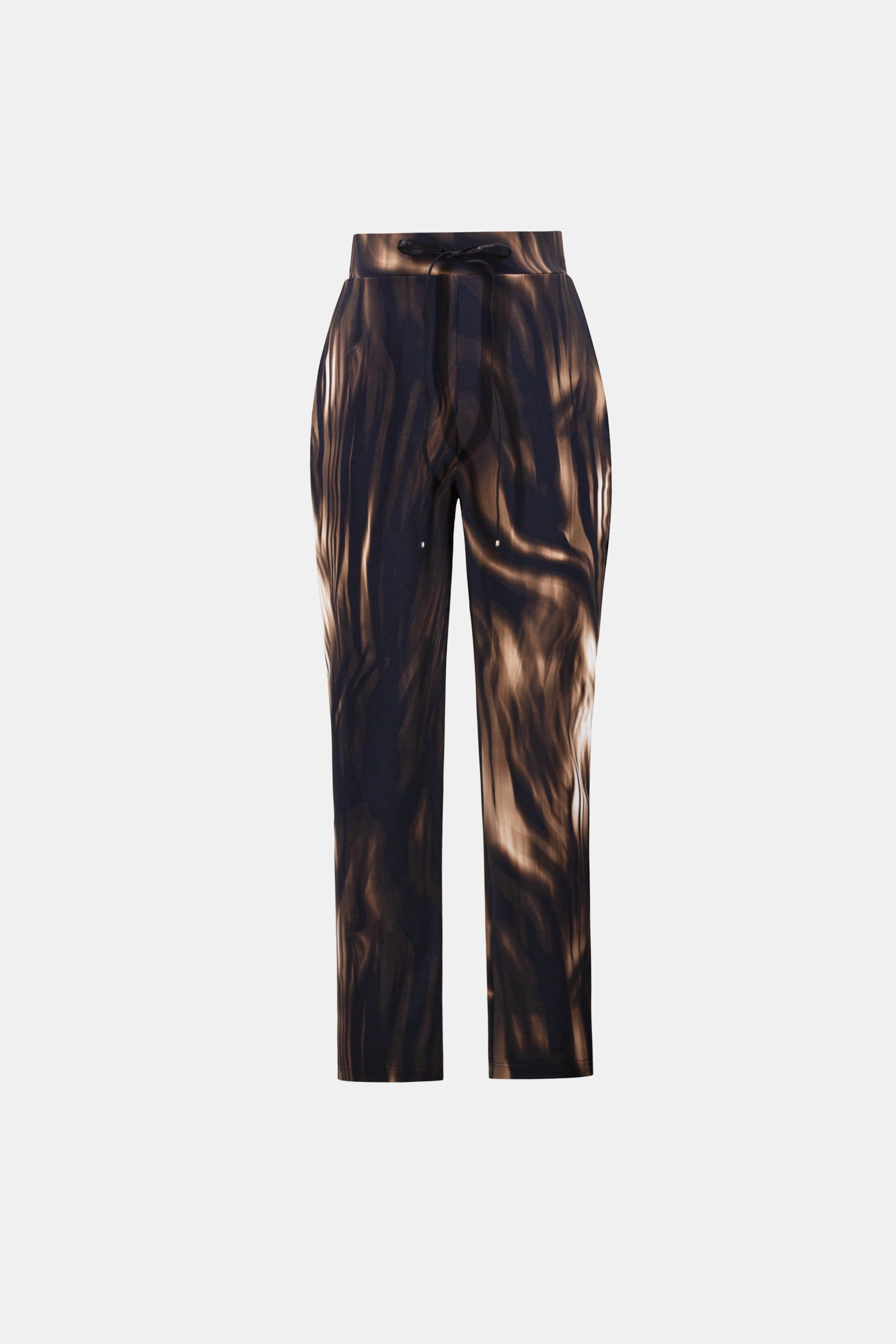 Joseph Ribkoff Sport Animal Print Joggers 264623 - Black/ Multi