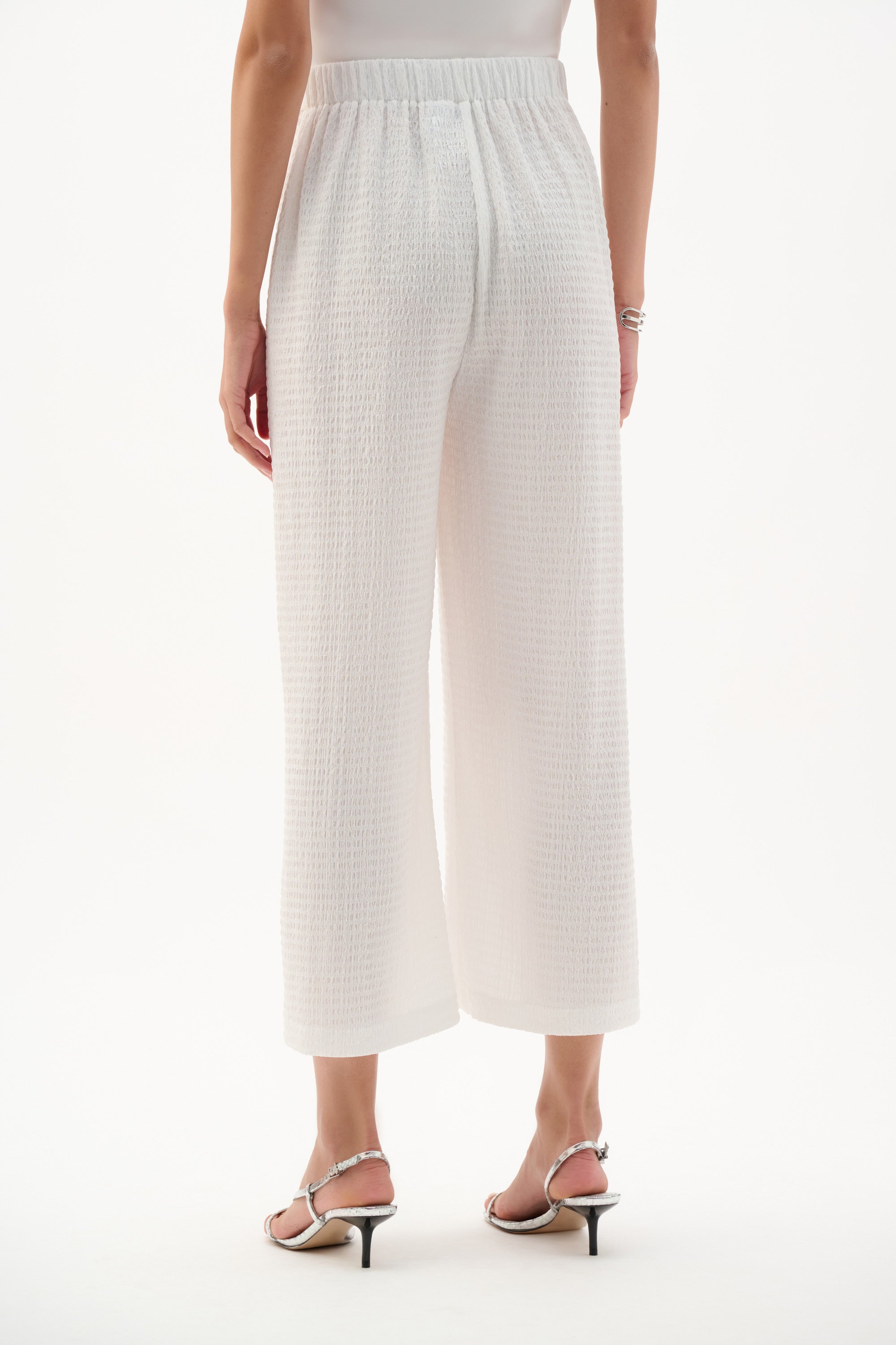 Joseph Ribkoff Pull-On Cullotte Pants 262217 - Off White