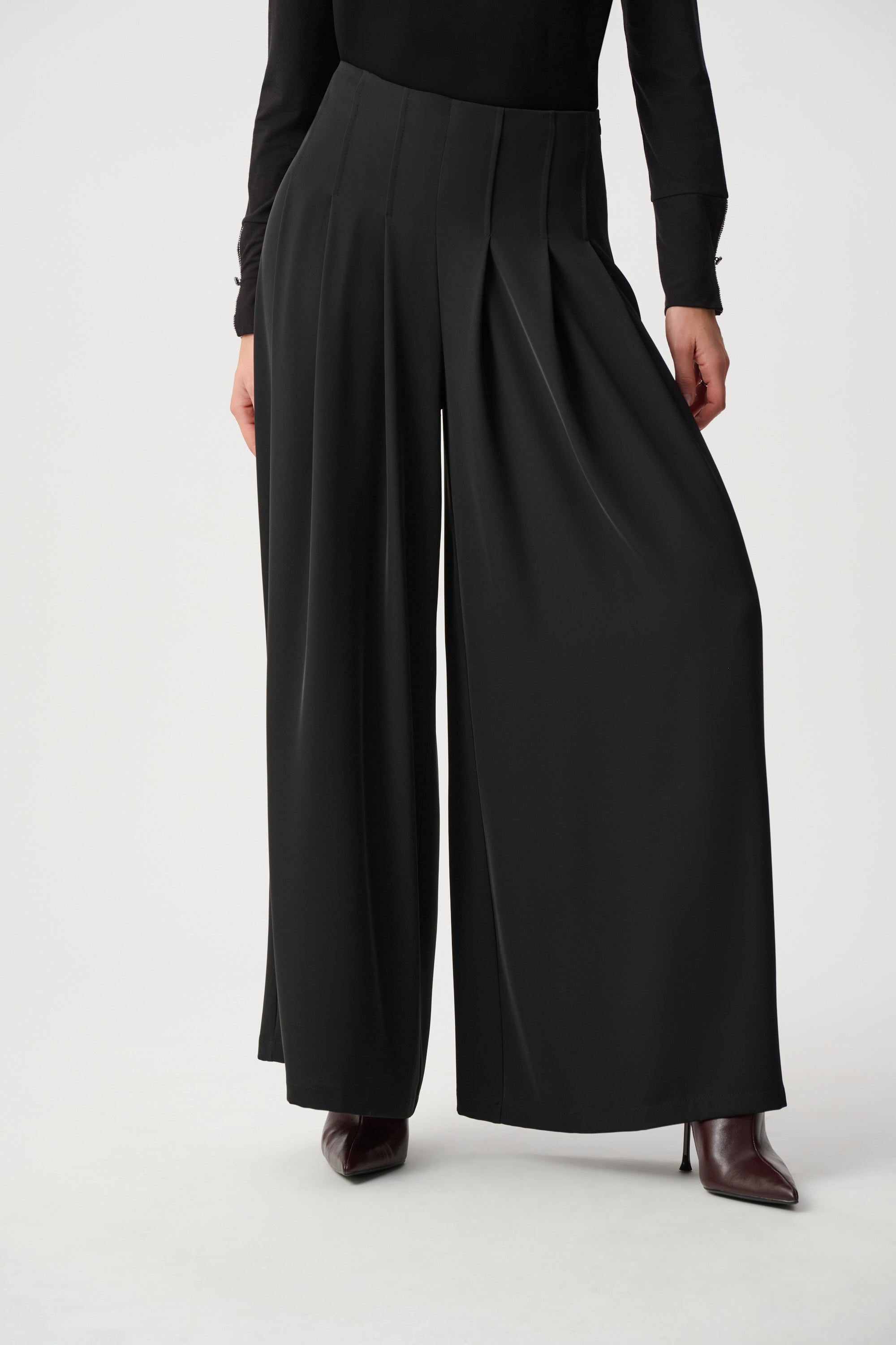 Joseph Ribkoff Wide Leg Pants 263040 - Black