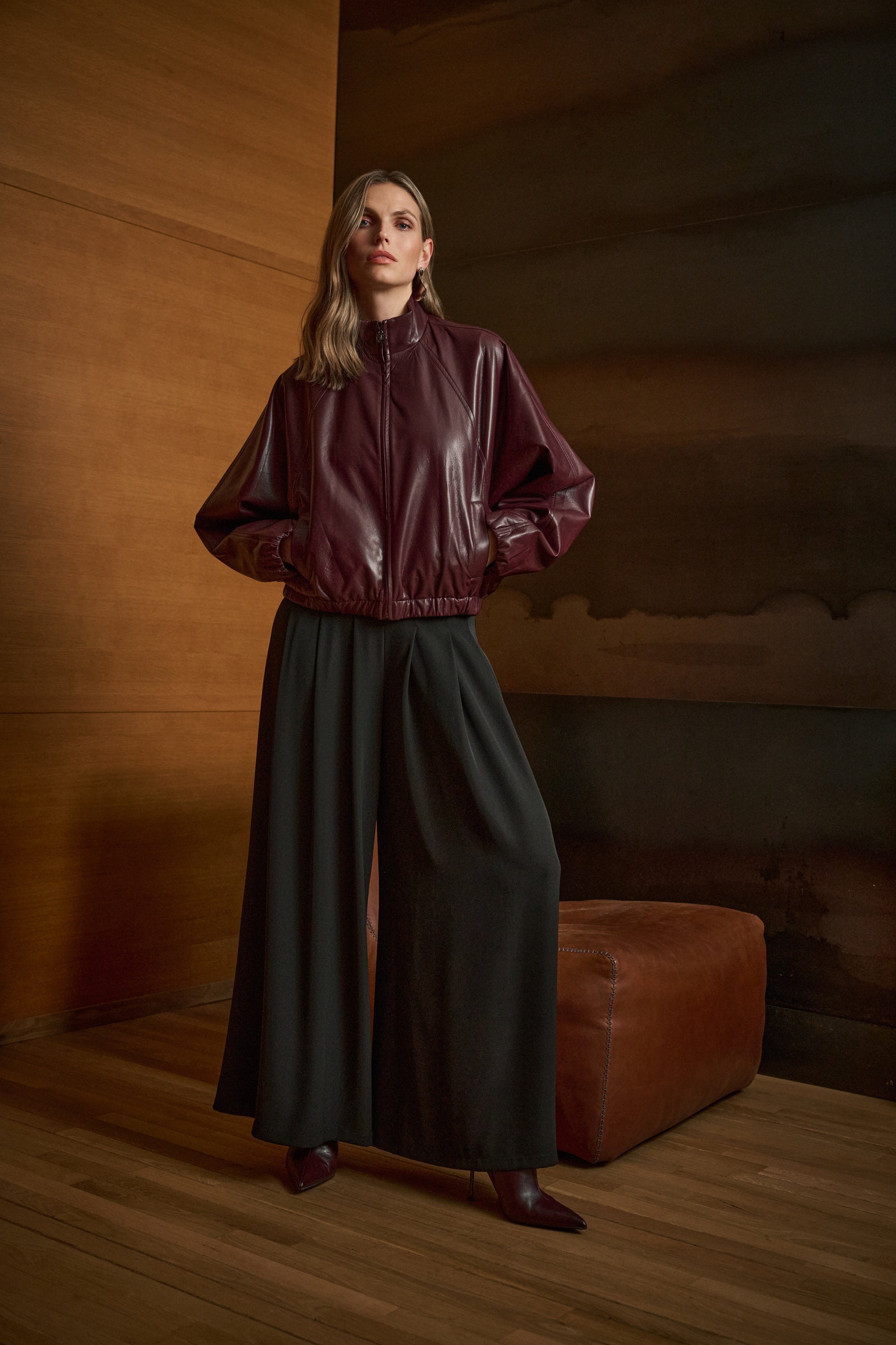 Joseph Ribkoff Wide Leg Pants 263040 - Black