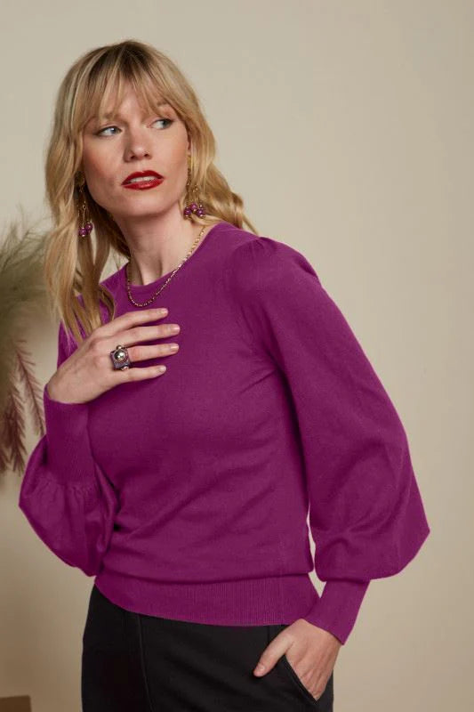 King Louie Maya Top Cocoon - Vivid Purple