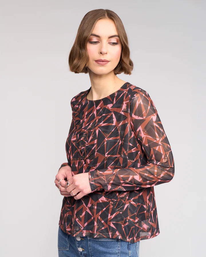 Knewe Label Apex Top - Dusk