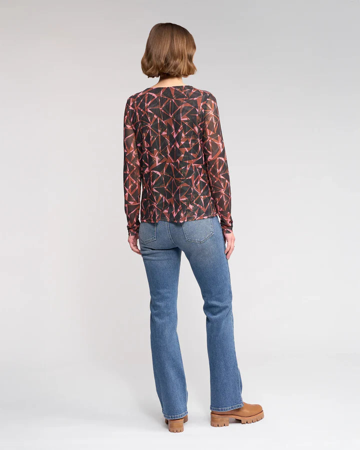 Knewe Label Apex Top - Dusk