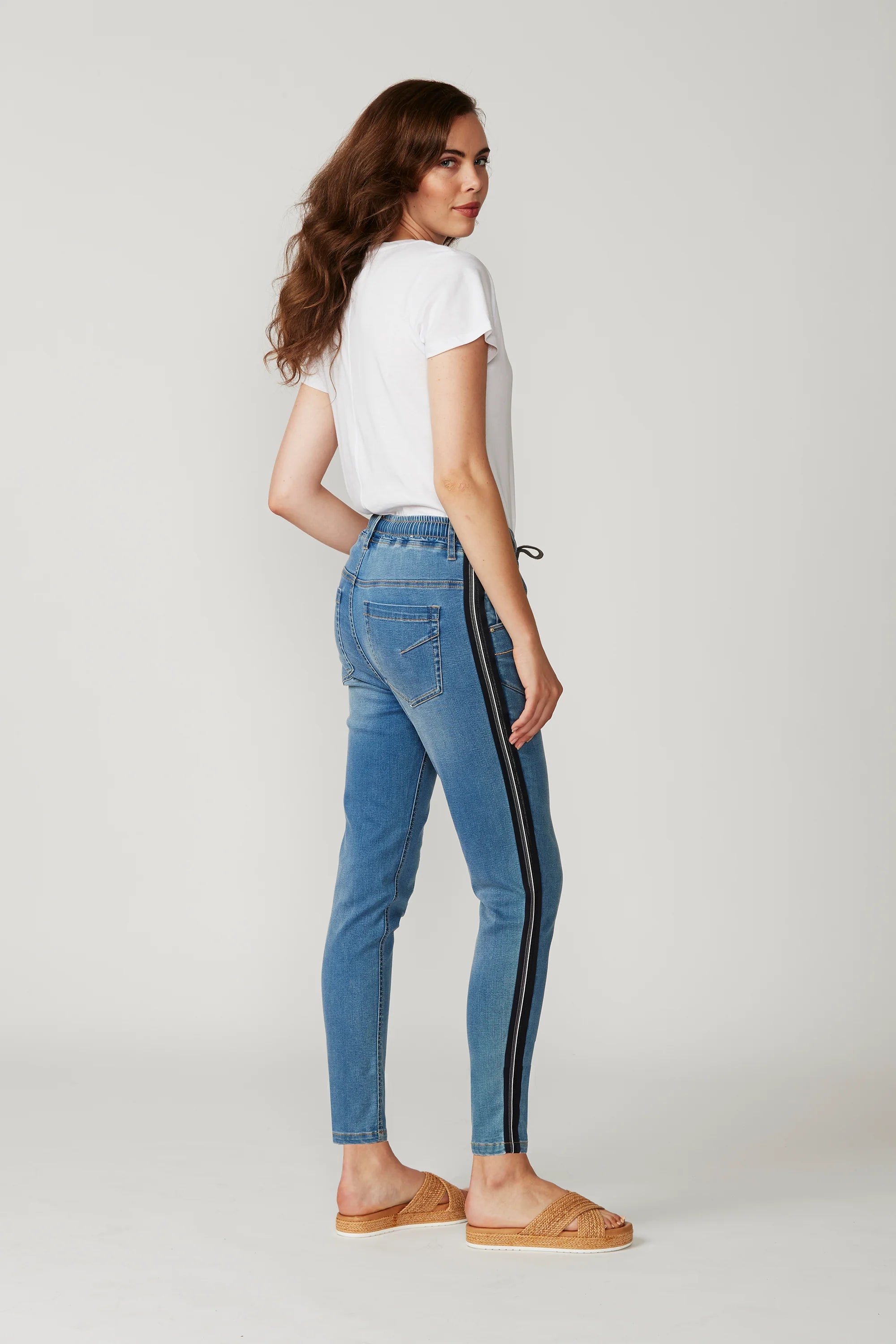 Lania The Label Distressed Boyfriend Jean - Light Denim