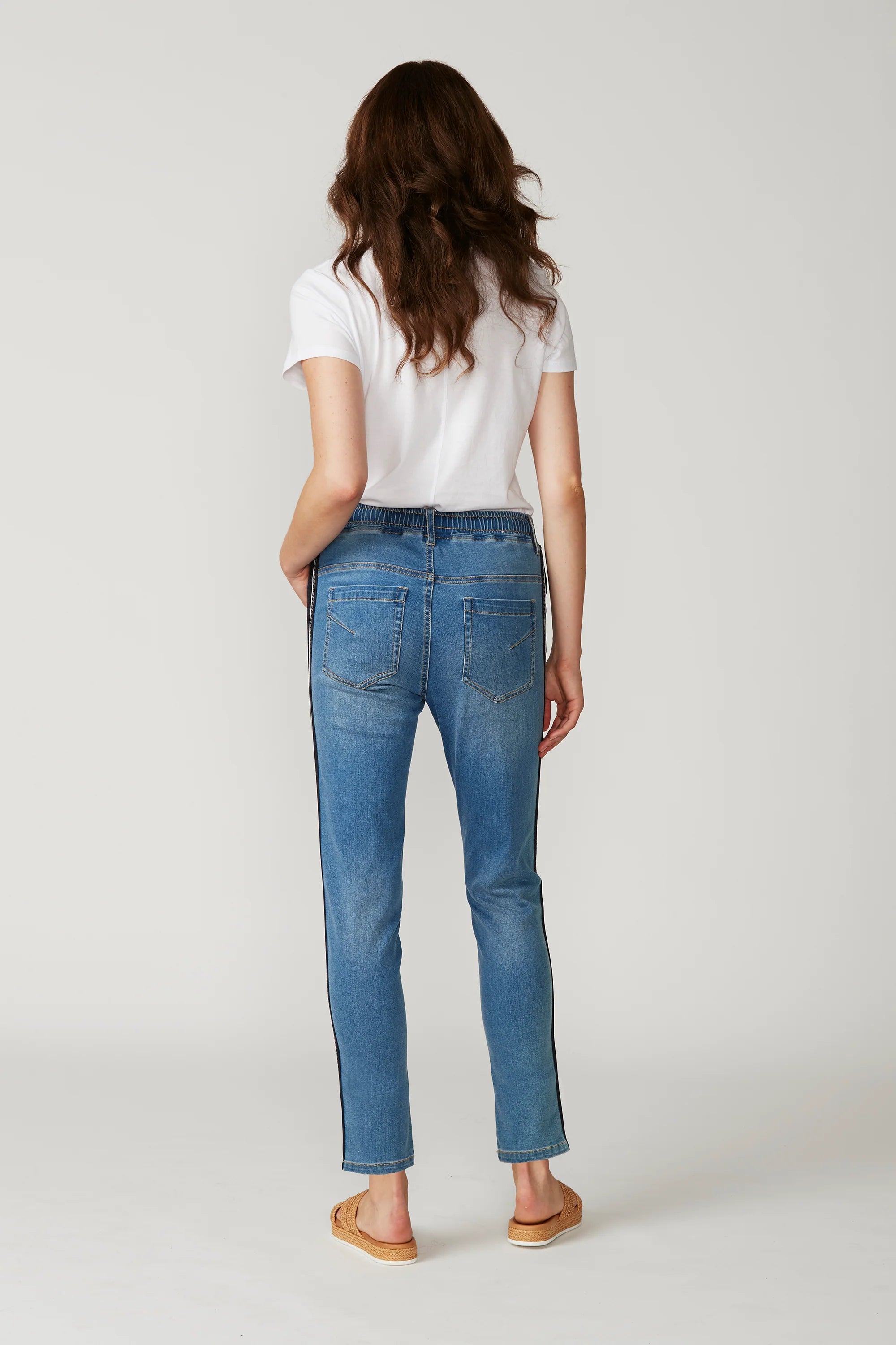 Lania The Label Distressed Boyfriend Jean - Light Denim