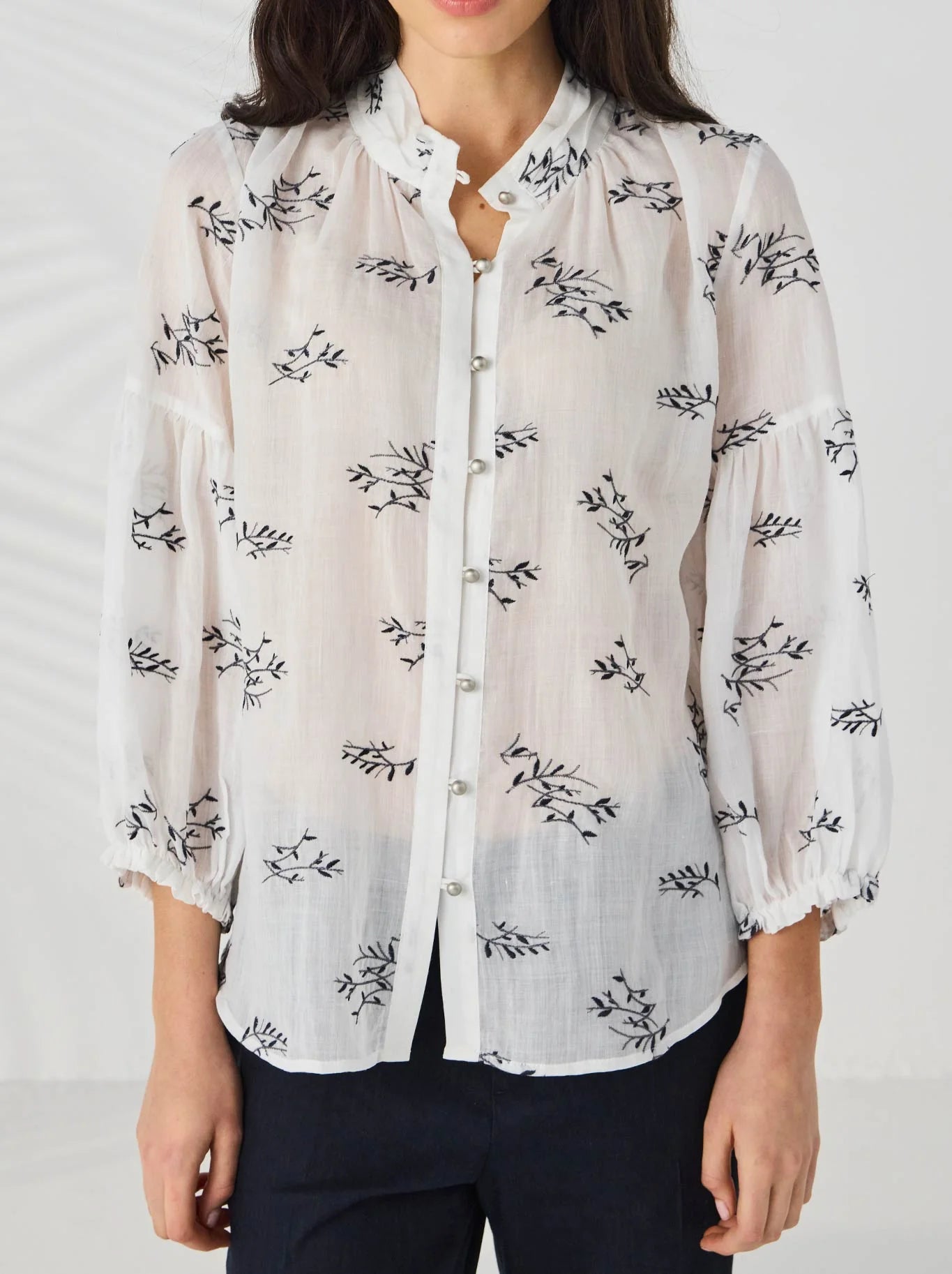Lania The Label Twig Shirt - Off White