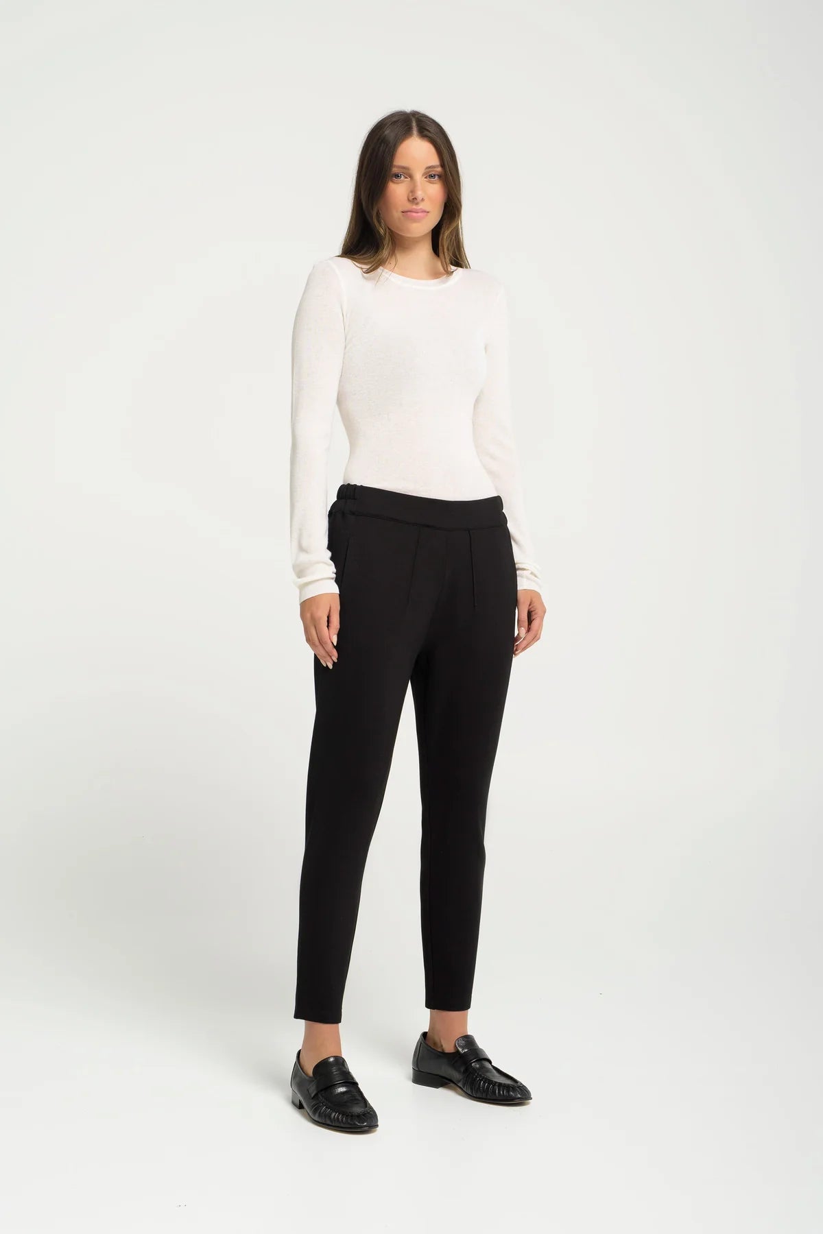 Lounge The Label Cigarette Pant Julian - Black
