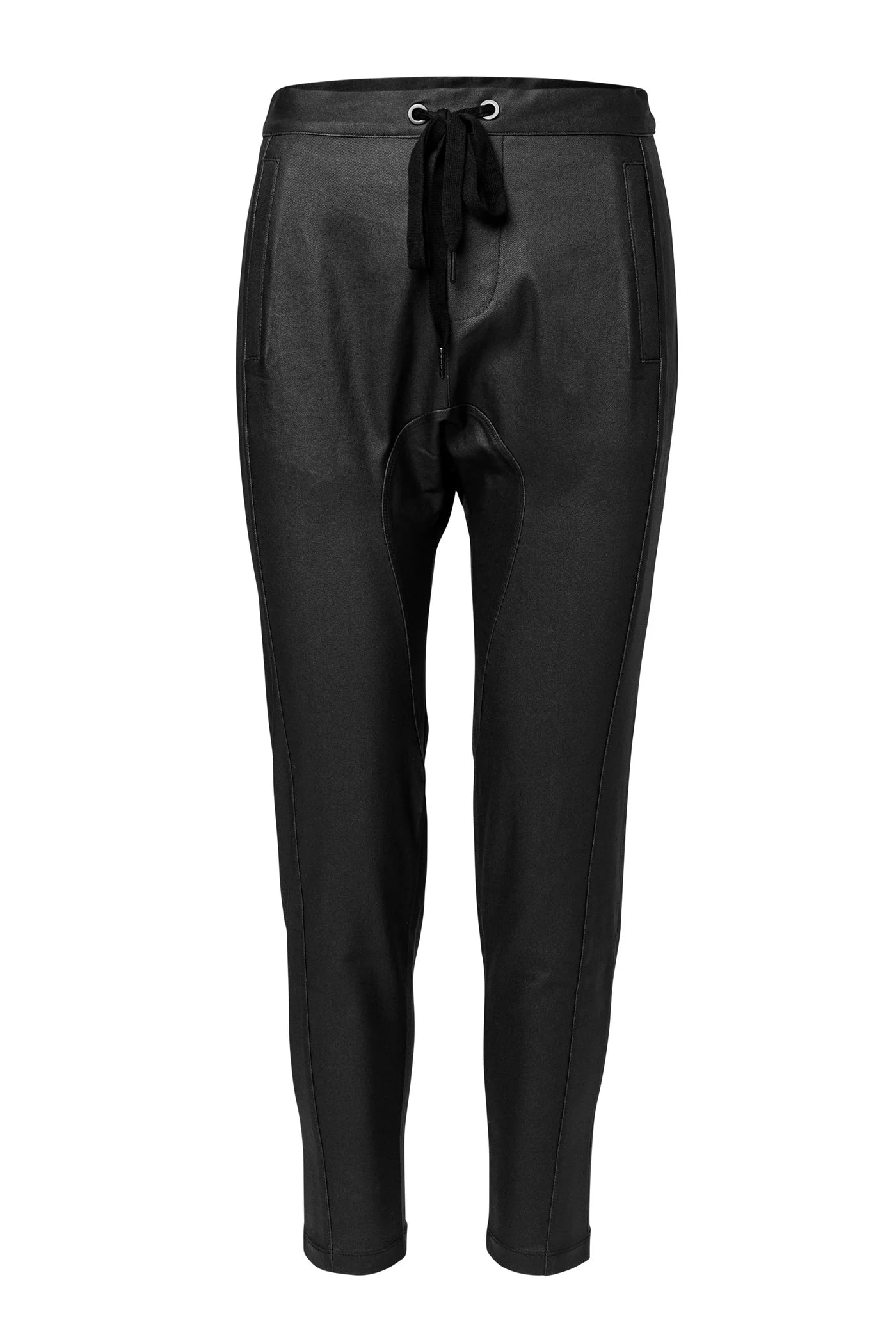 Lounge The Label Wax Coated Aspen Pants - Black