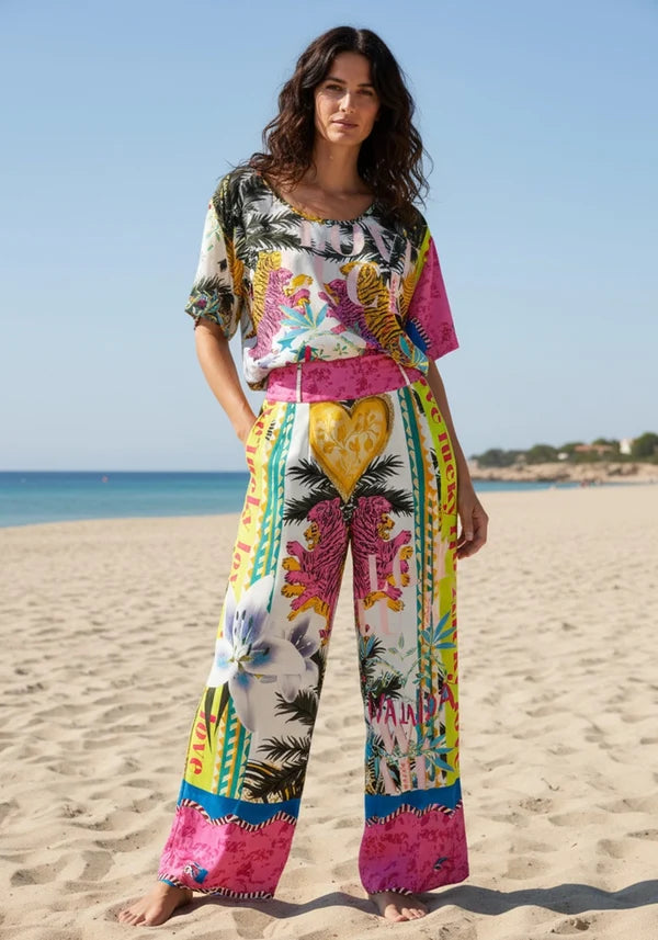 Miss Goodlife Viva La Jungle Blouse - Print