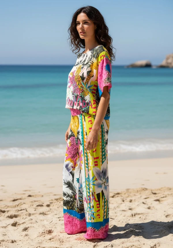 Miss Goodlife Viva La Jungle Blouse - Print