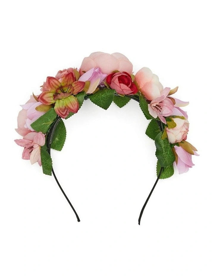 Morgan & Taylor Adelina Headpiece - Pink