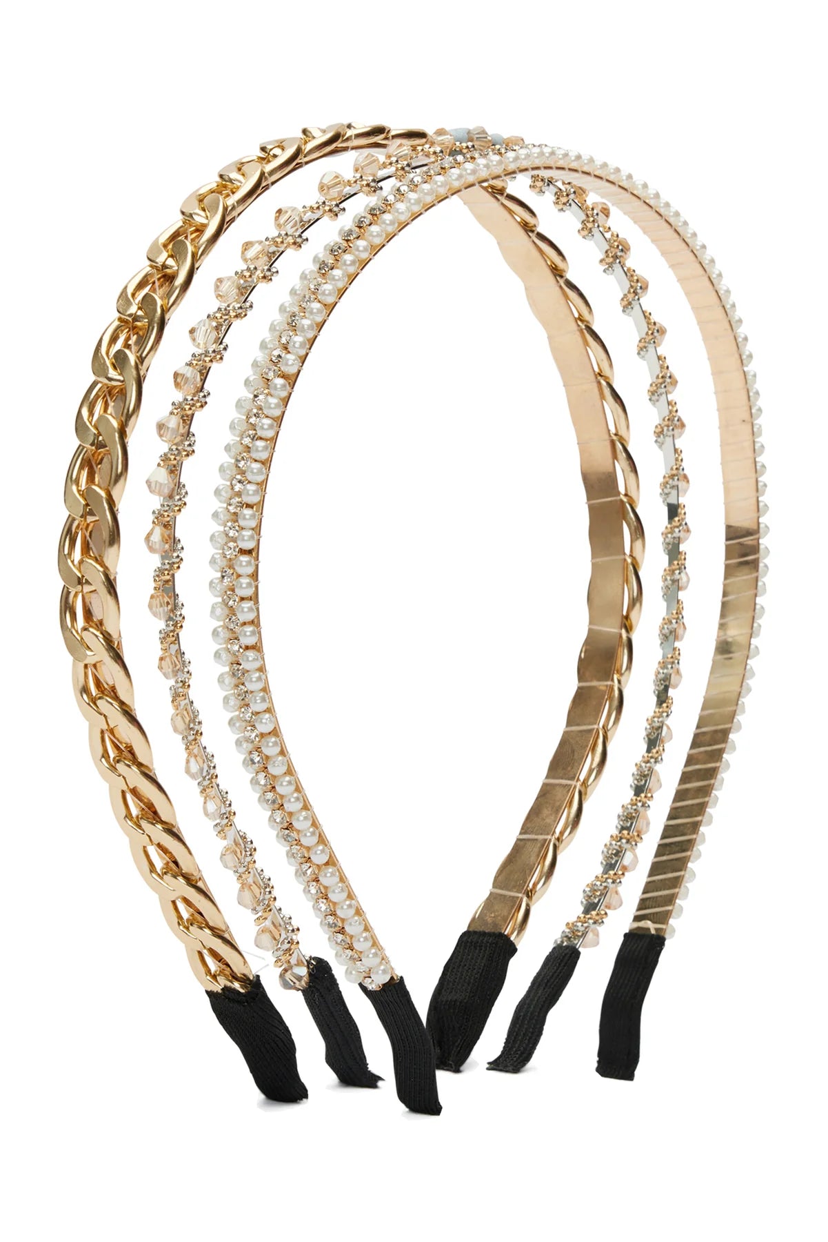 Morgan & Taylor Bria Headband - Gold