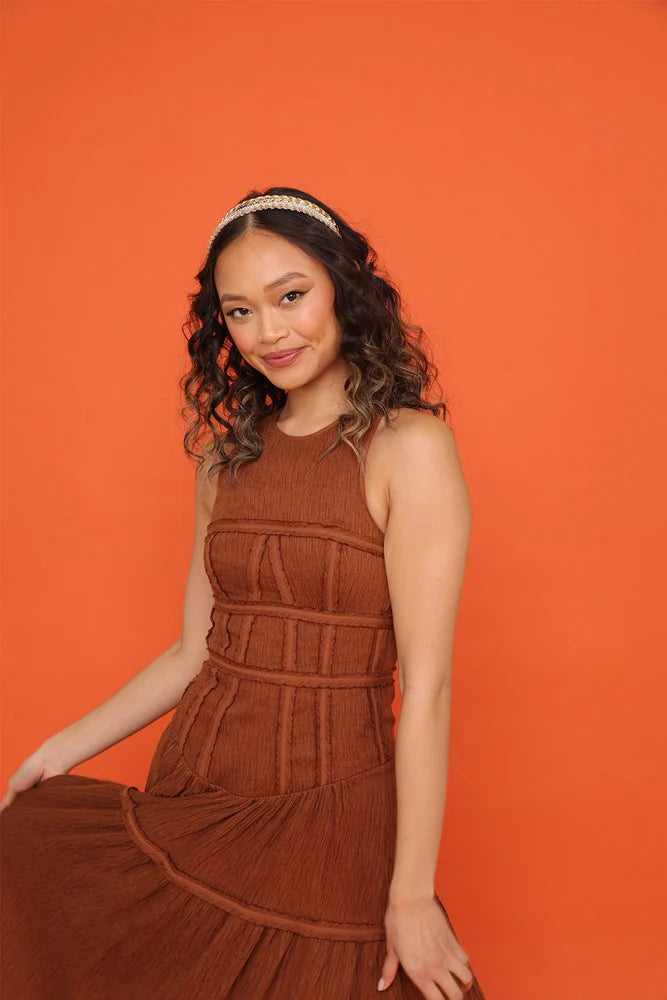 Morgan & Taylor Bria Headband - Gold
