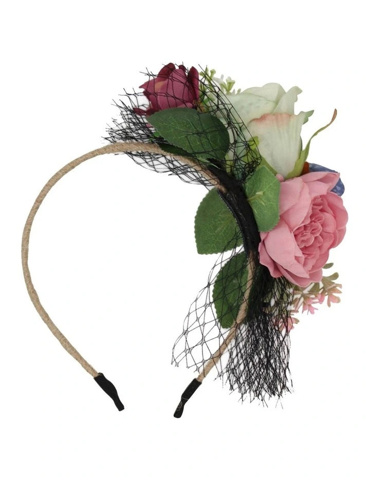 Morgan & Taylor Claudia Headpiece - Blue