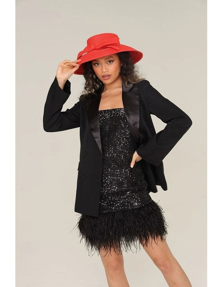 Morgan & Taylor Jess Droop Hat - Red